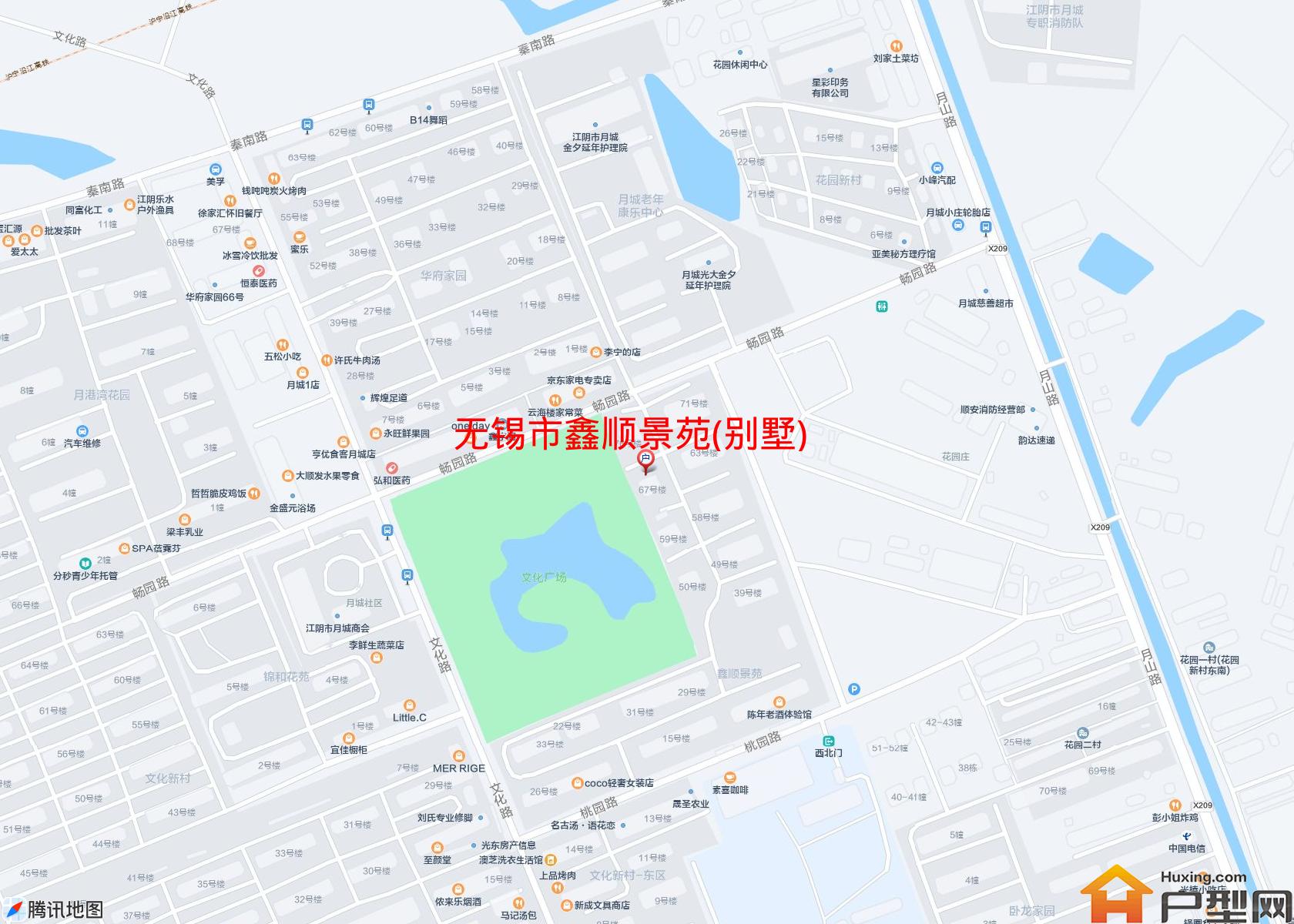 鑫顺景苑(别墅)小区 - 户型网