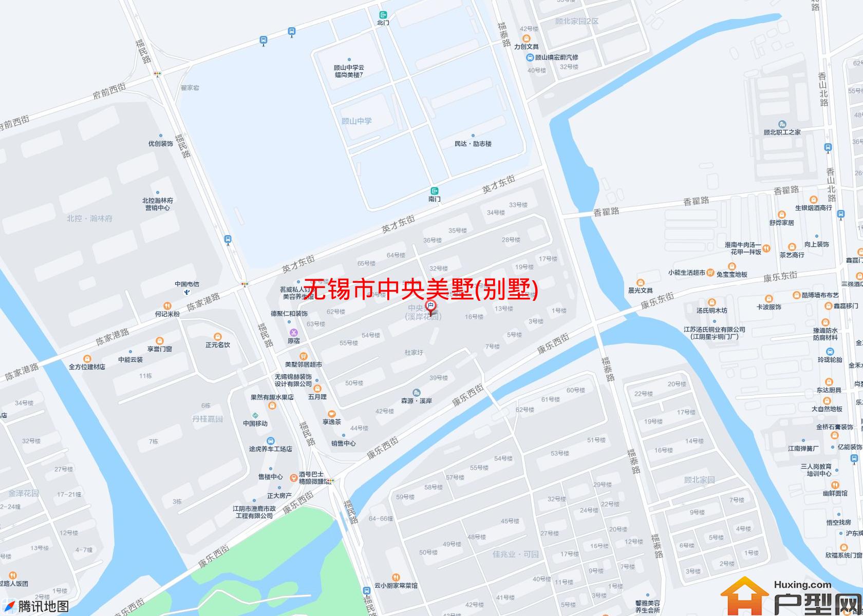 中央美墅(别墅)小区 - 户型网
