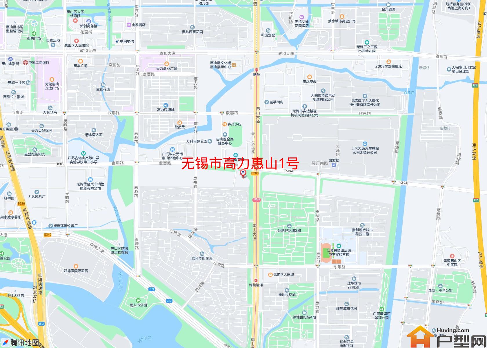 高力惠山1号小区 - 户型网