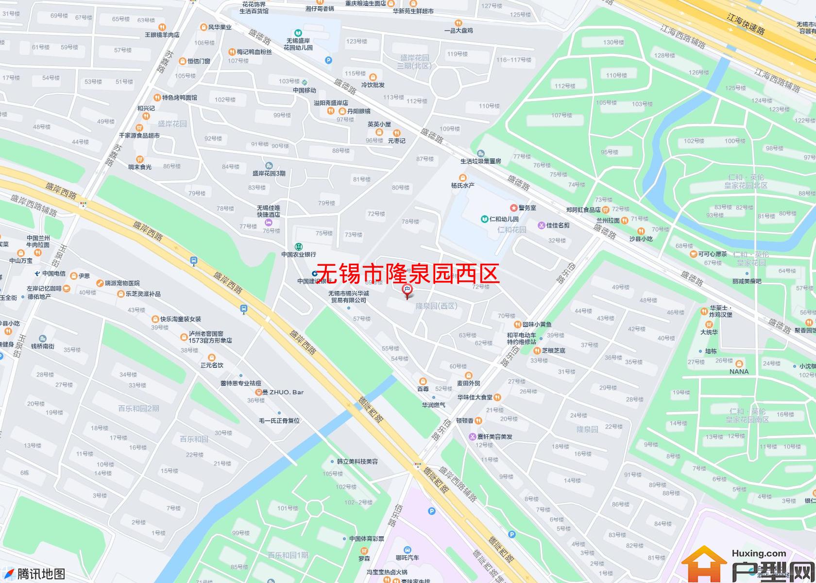 隆泉园西区小区 - 户型网