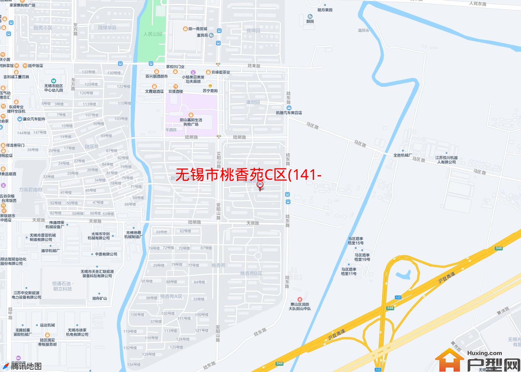 桃香苑C区(141-178)小区 - 户型网