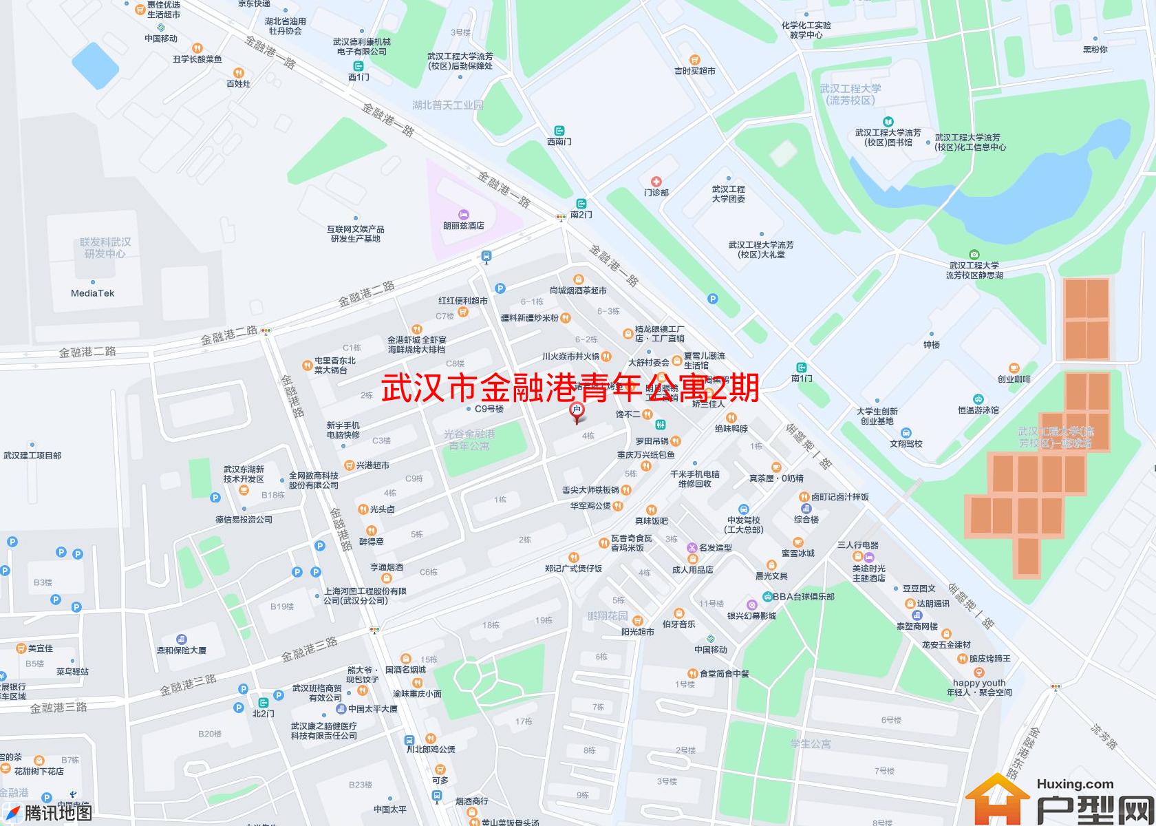 金融港青年公寓2期小区 - 户型网
