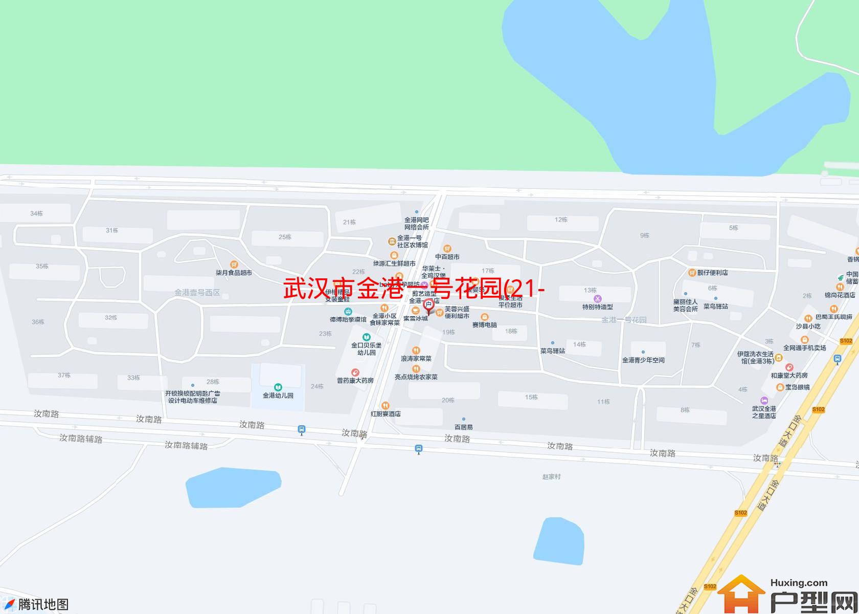 金港一号花园(21-37栋)小区 - 户型网