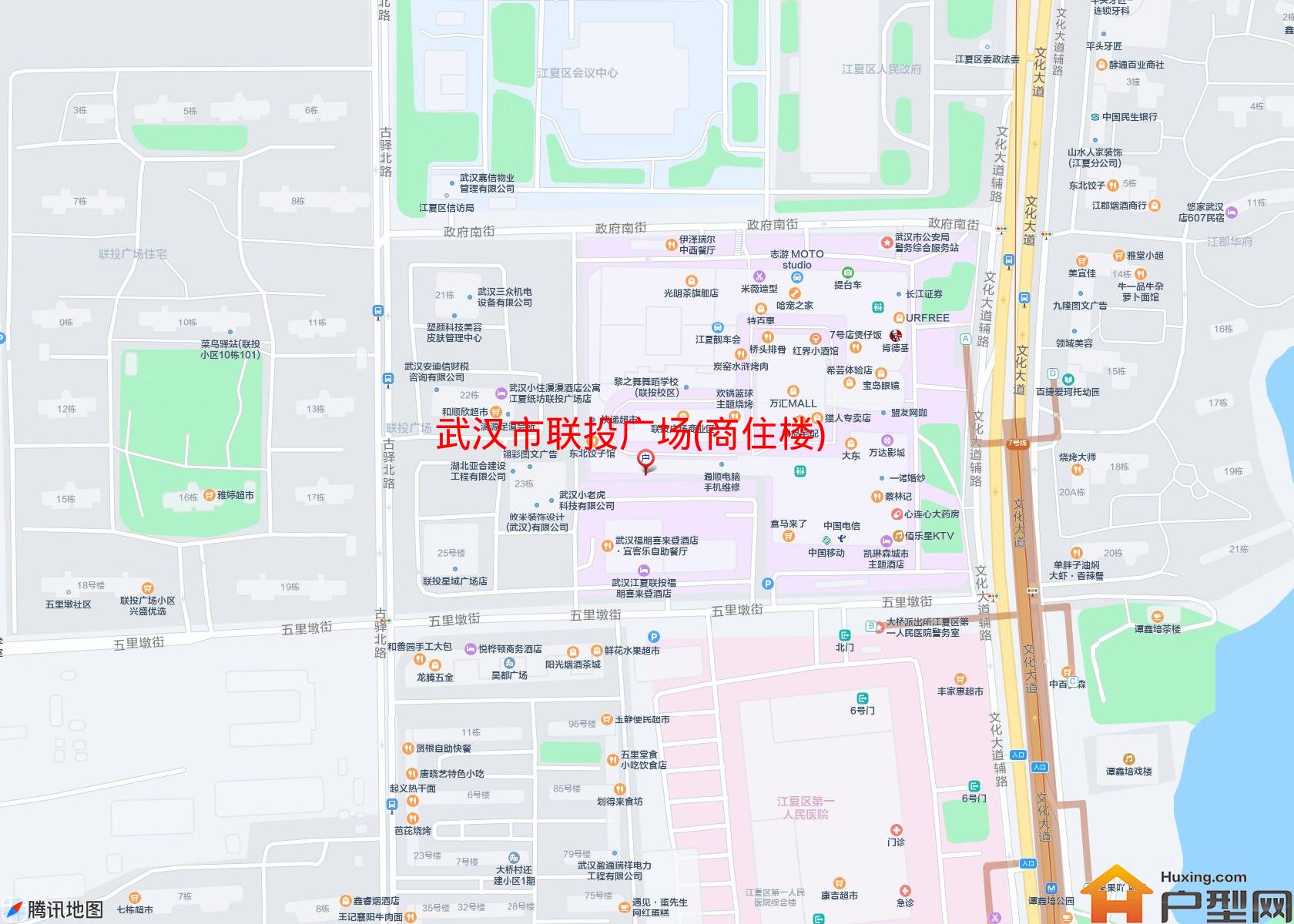 联投广场(商住楼)小区 - 户型网