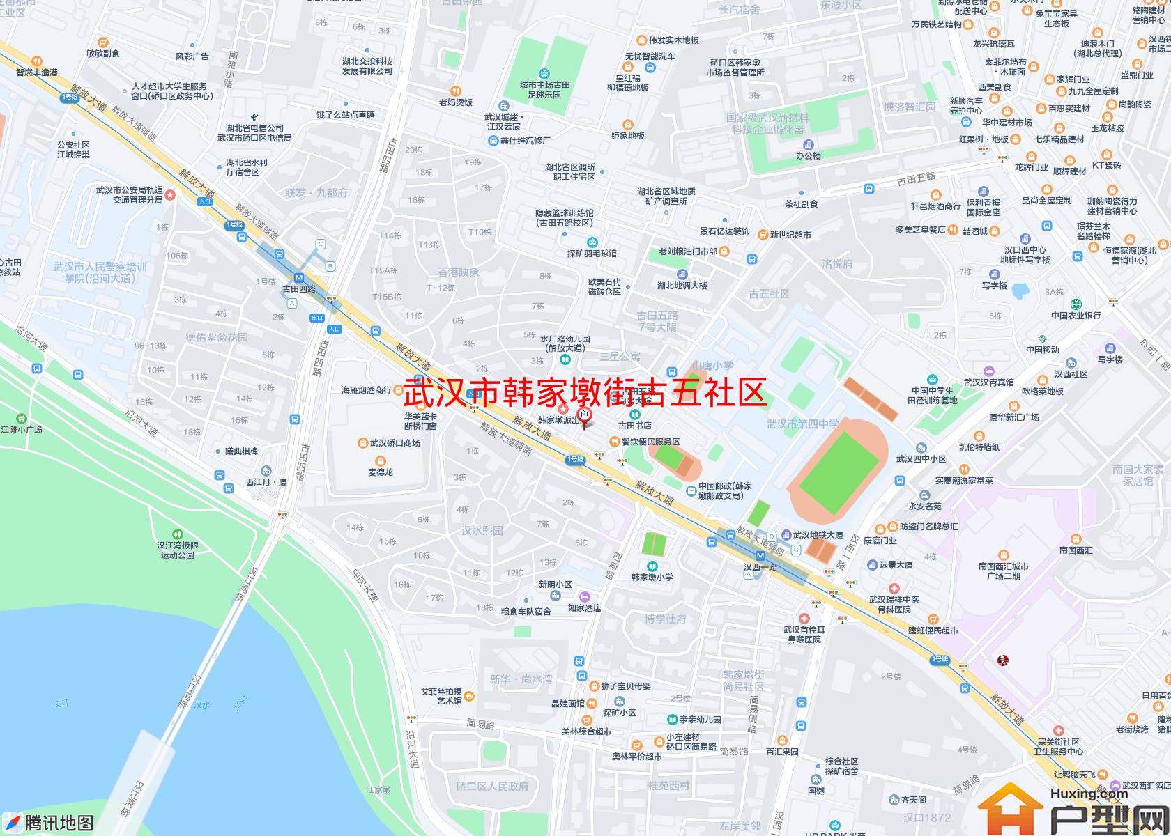 韩家墩街古五社区小区 - 户型网
