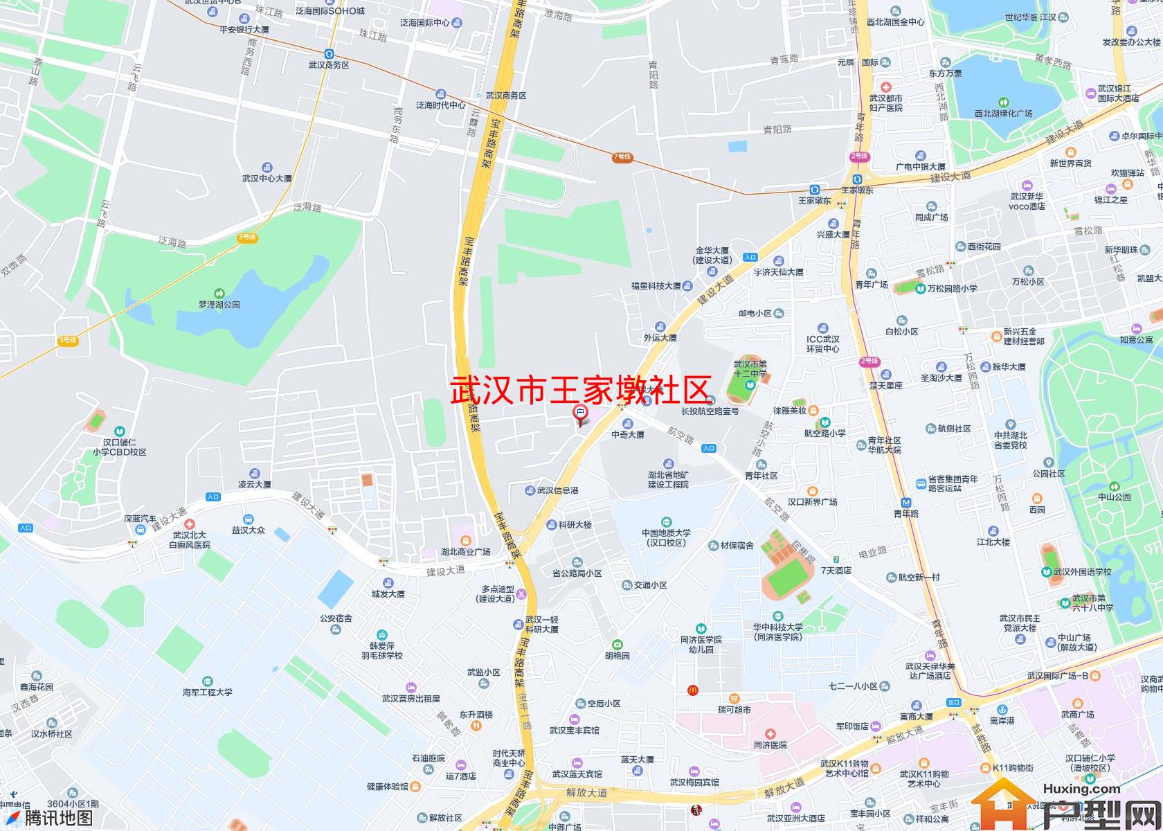 王家墩社区小区 - 户型网