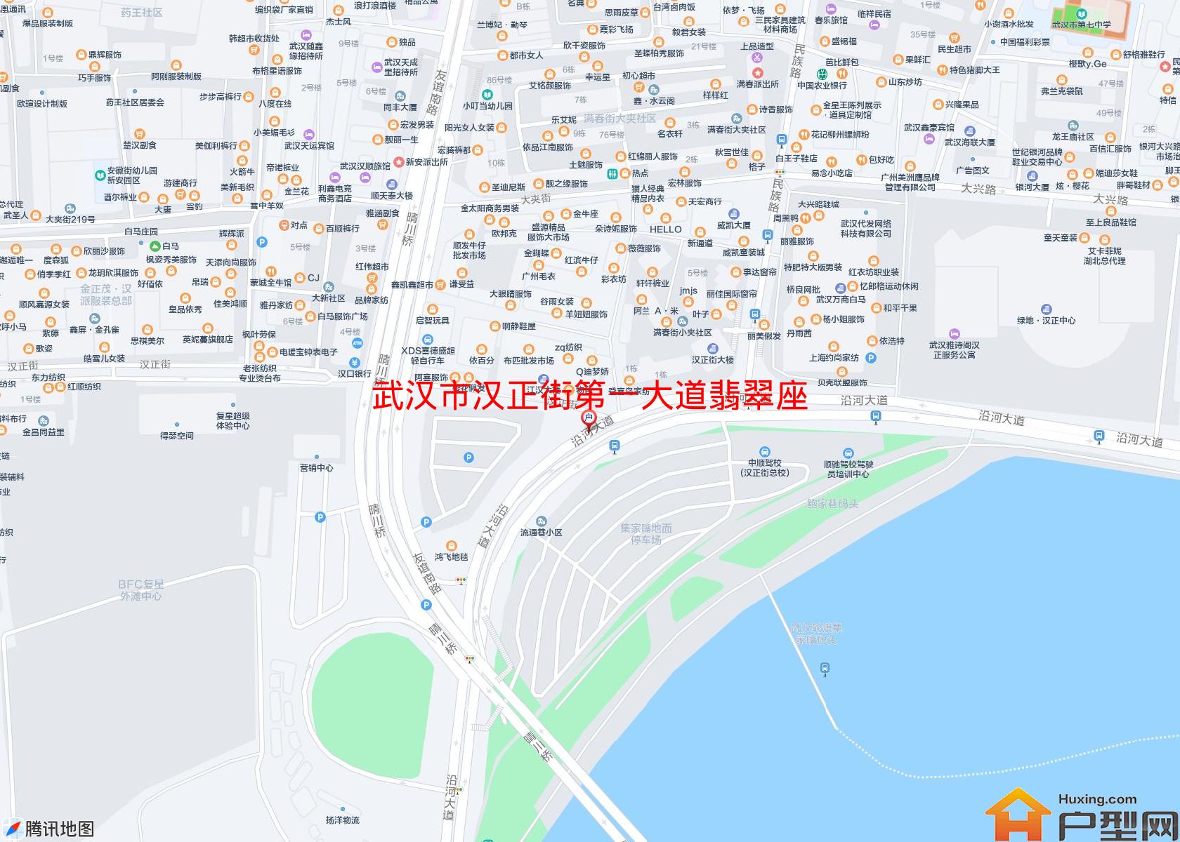 汉正街第一大道翡翠座小区 - 户型网