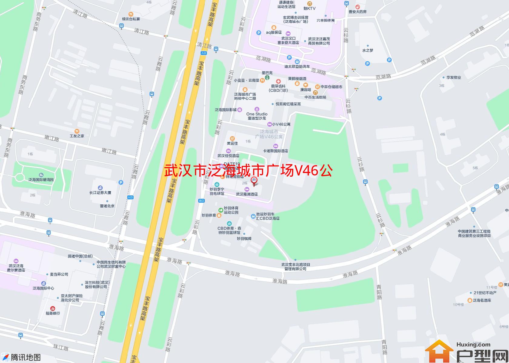 泛海城市广场V46公寓小区 - 户型网