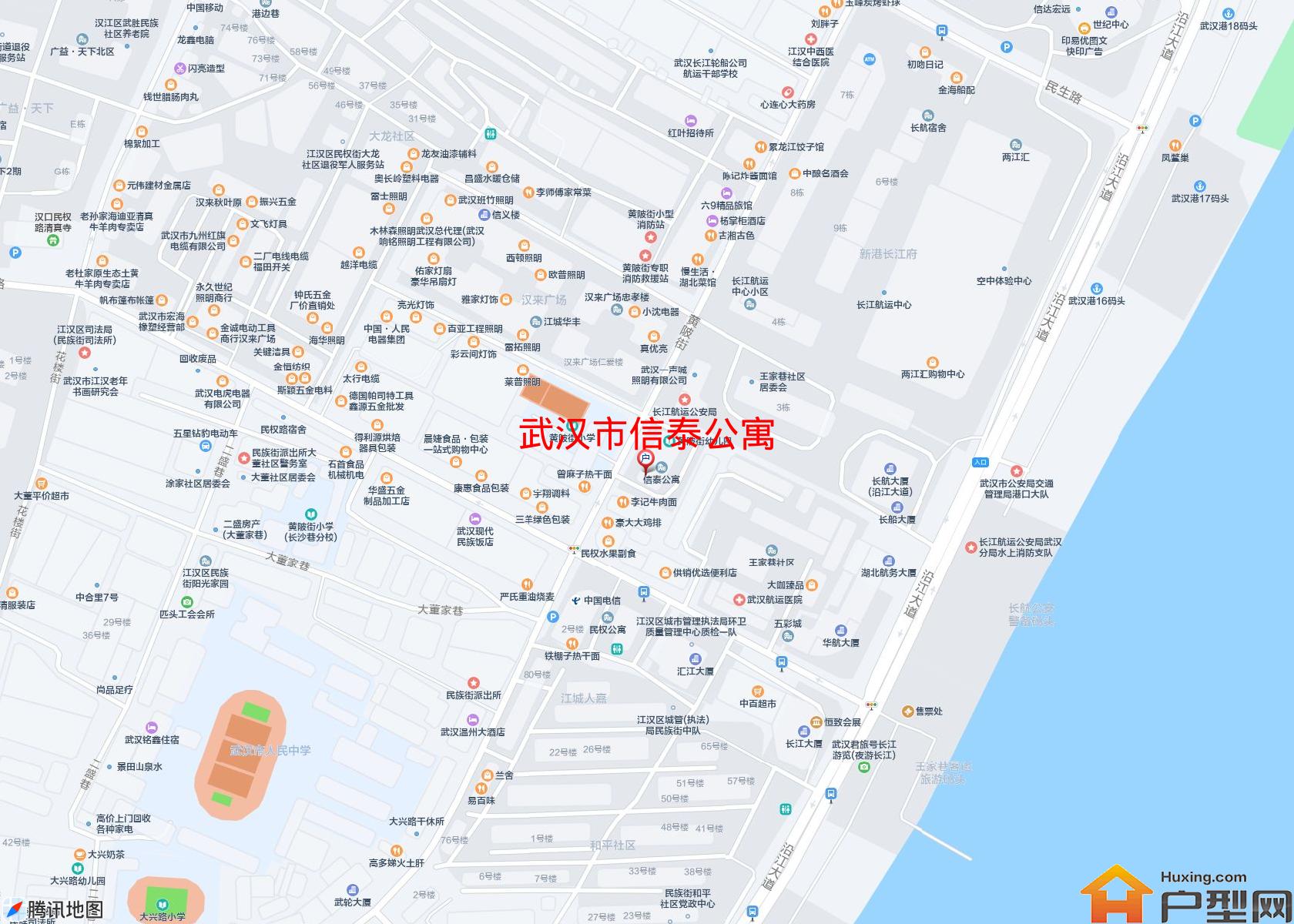 信泰公寓小区 - 户型网