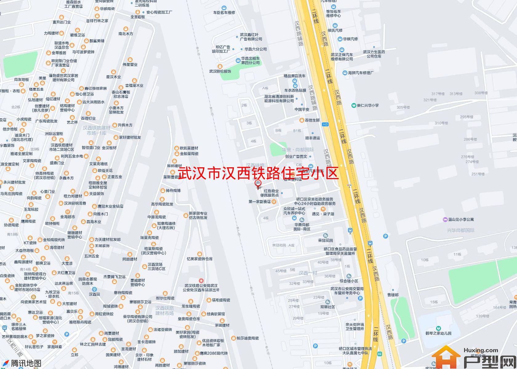 汉西铁路住宅小区小区 - 户型网