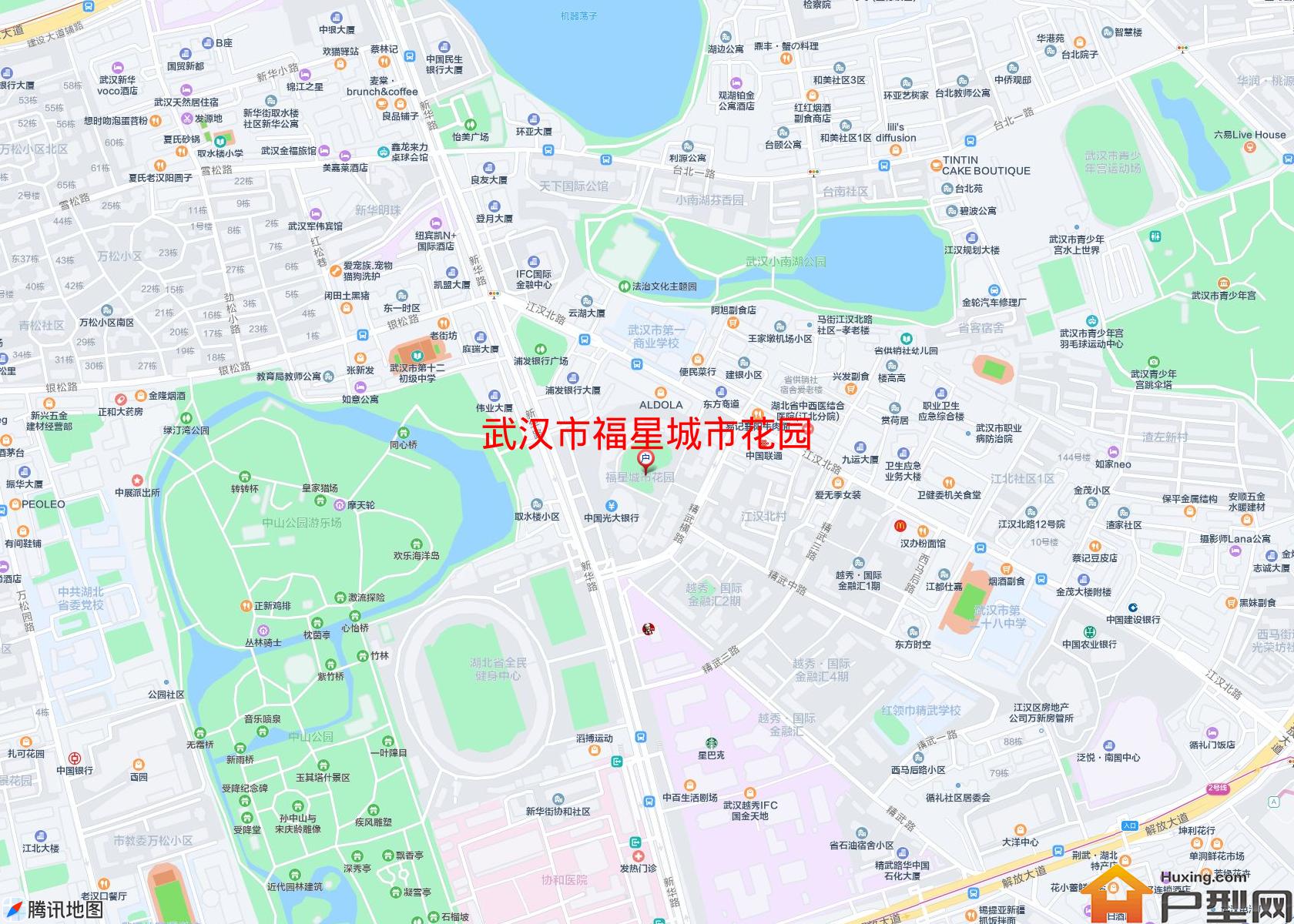 福星城市花园小区 - 户型网 福星城市花园小区 - 户型网