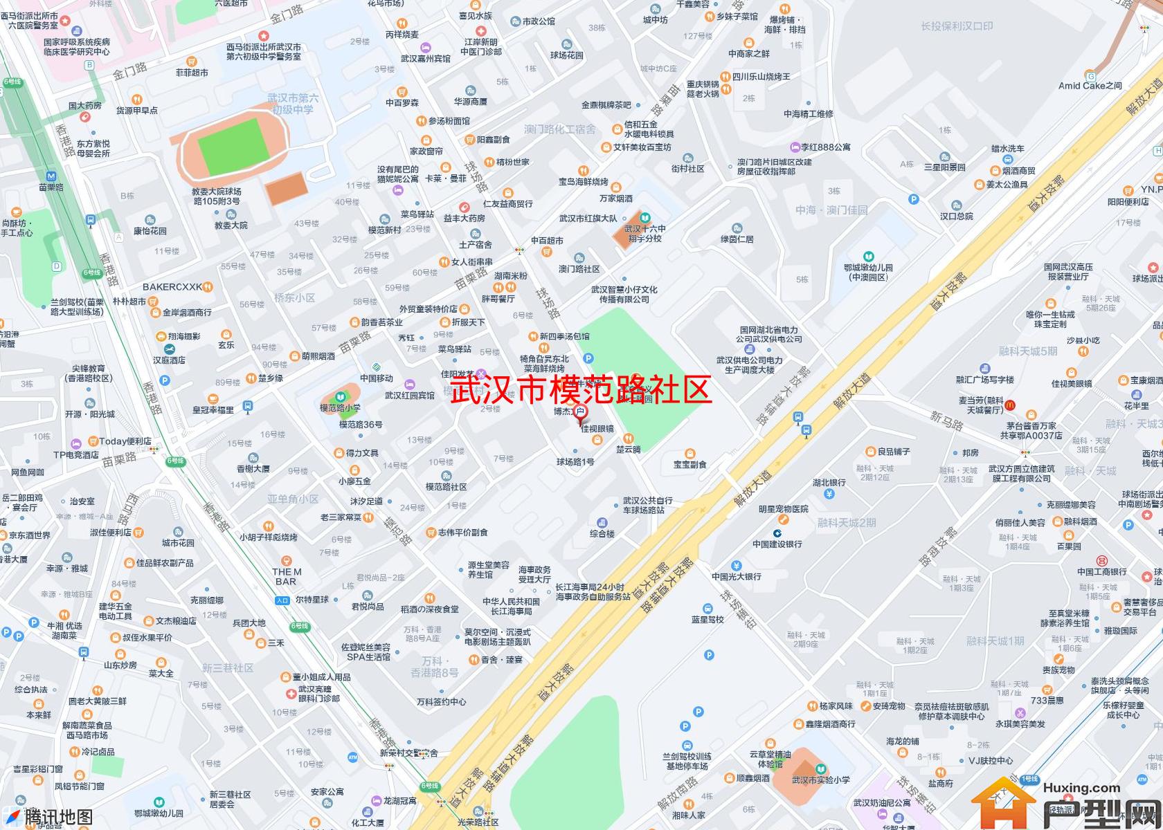 模范路社区小区 - 户型网