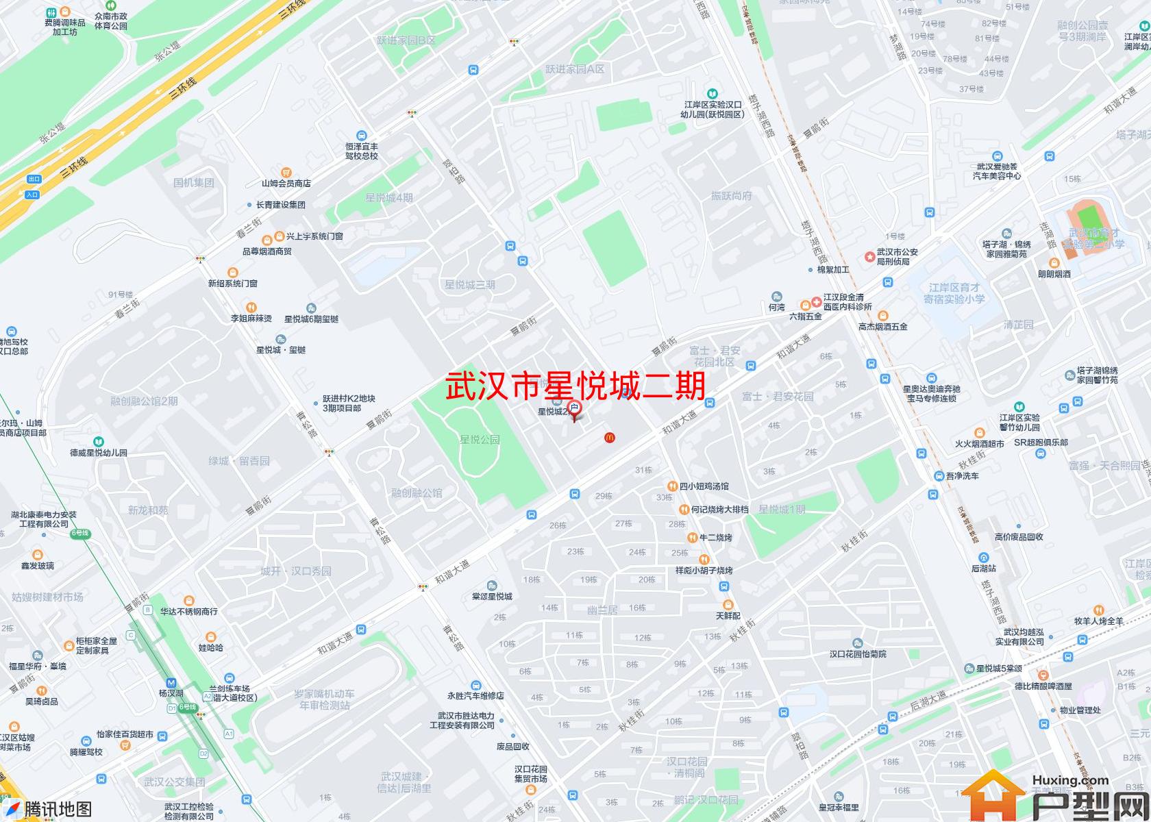 星悦城二期小区 - 户型网