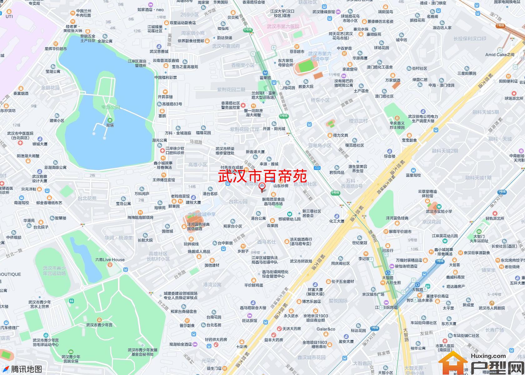 百帝苑小区 - 户型网