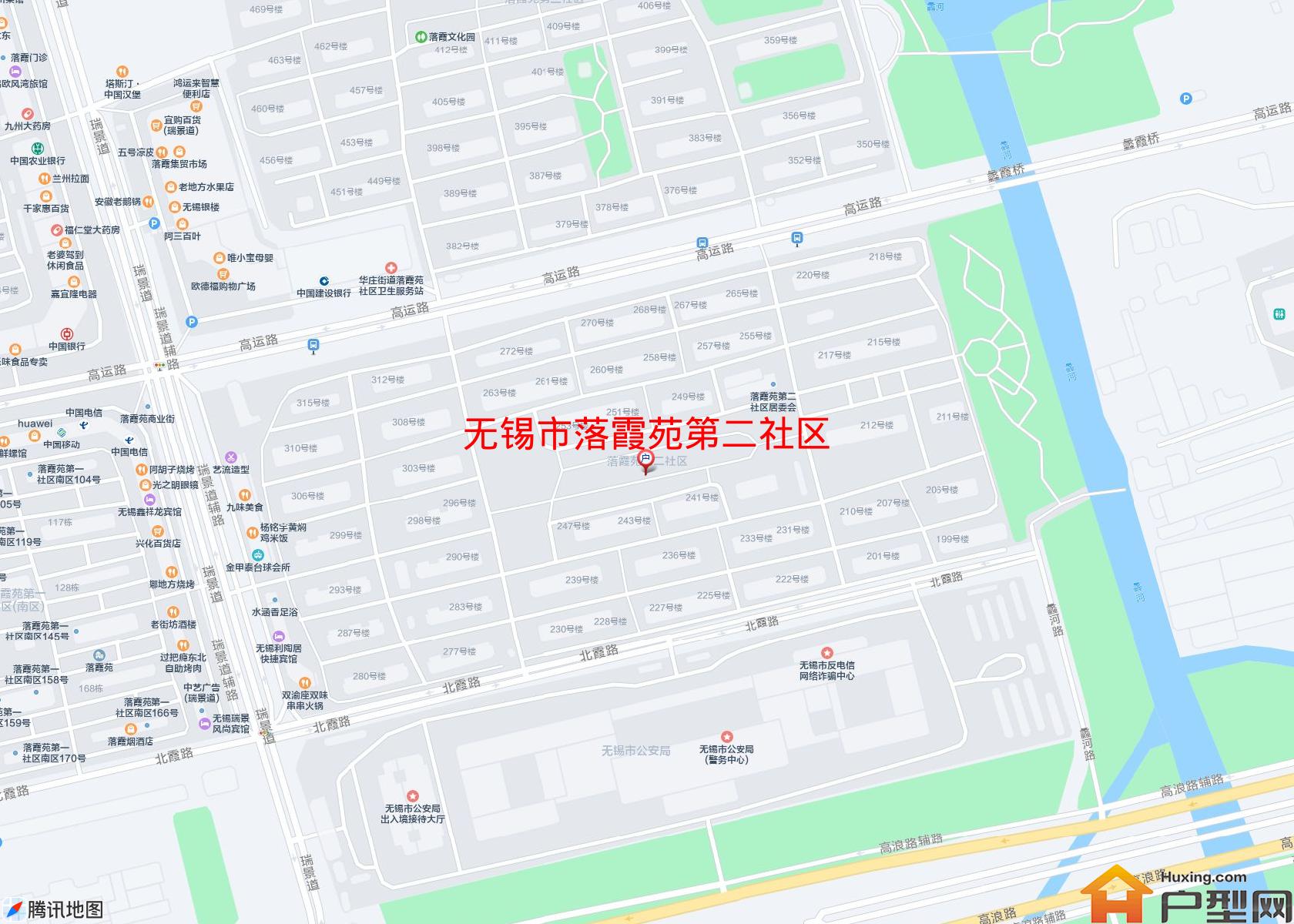 落霞苑第二社区小区 - 户型网