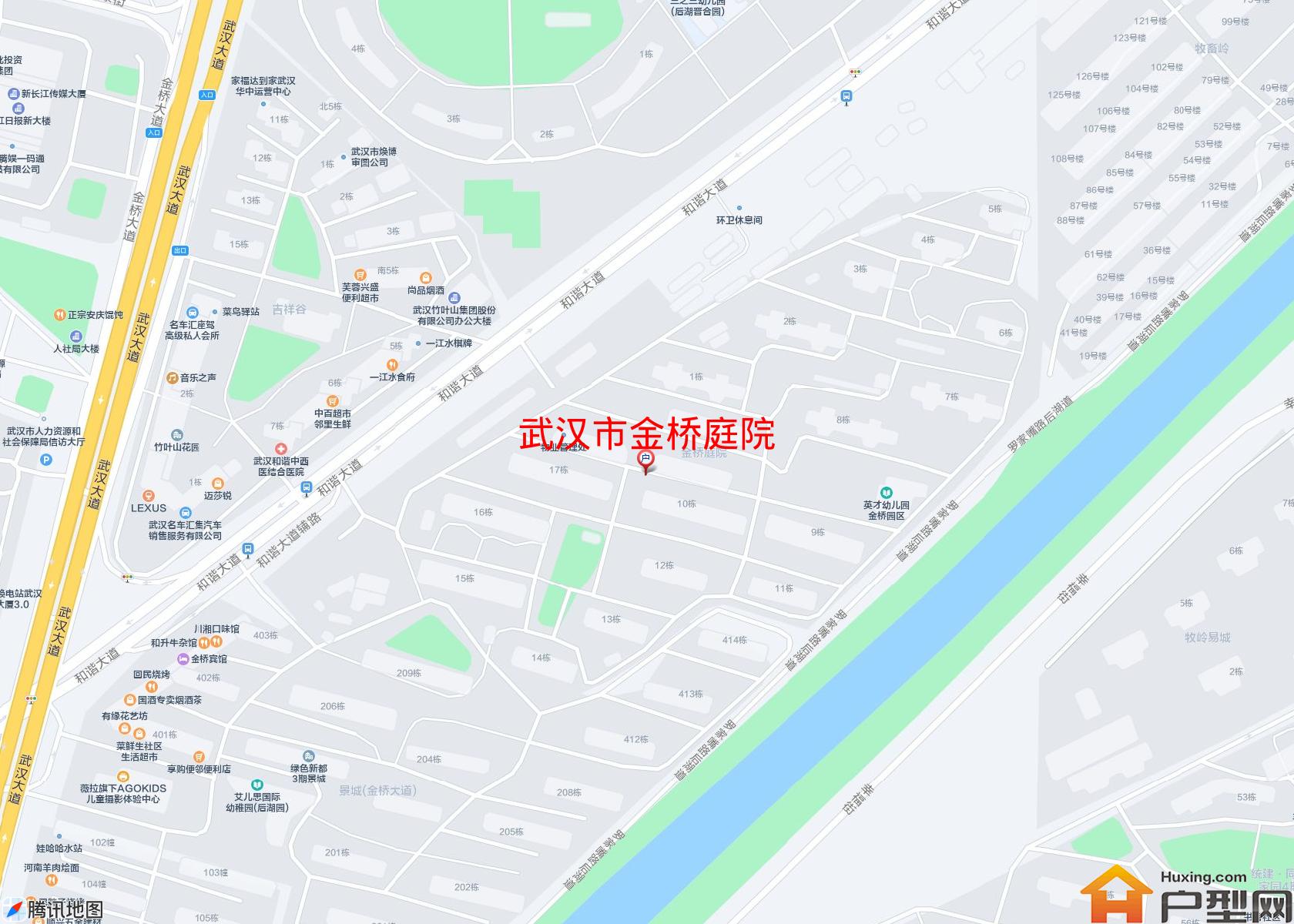 金桥庭院小区 - 户型网