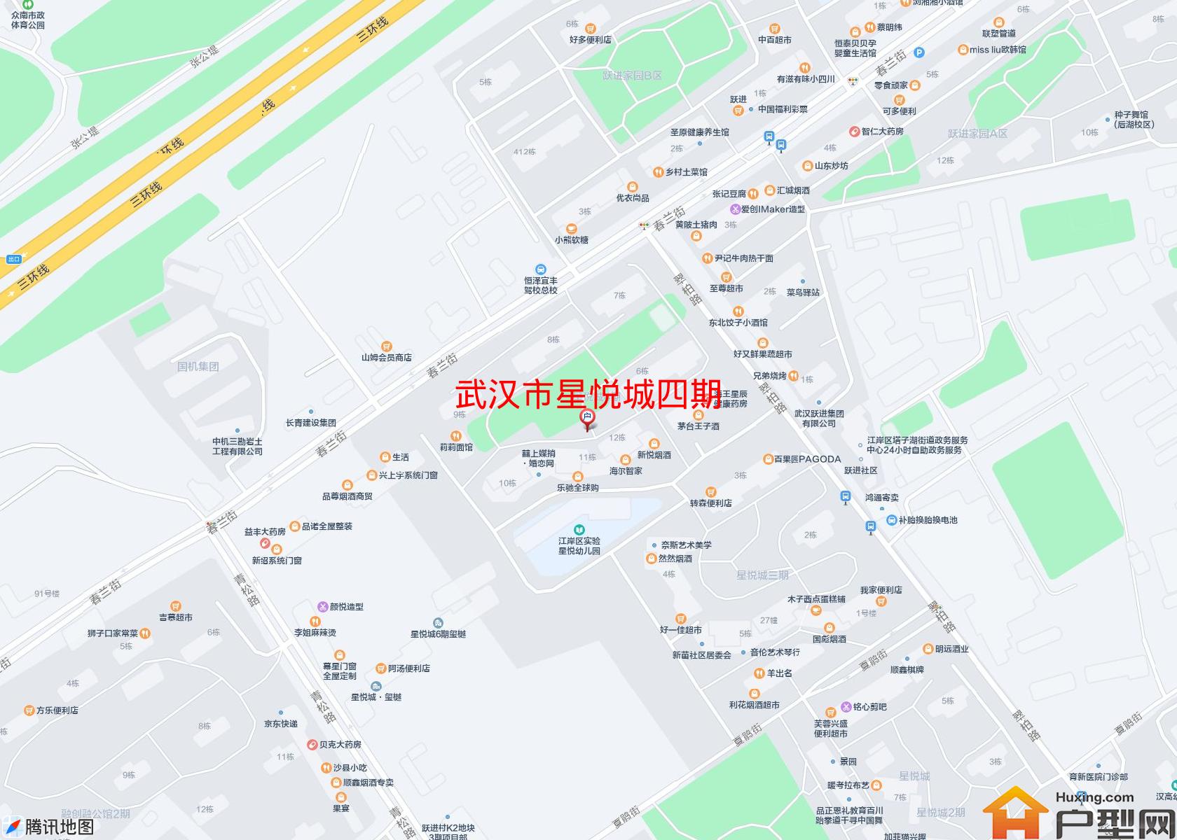星悦城四期小区 - 户型网
