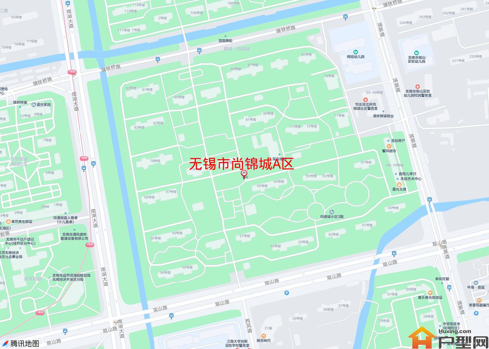 尚锦城A区小区 - 户型网