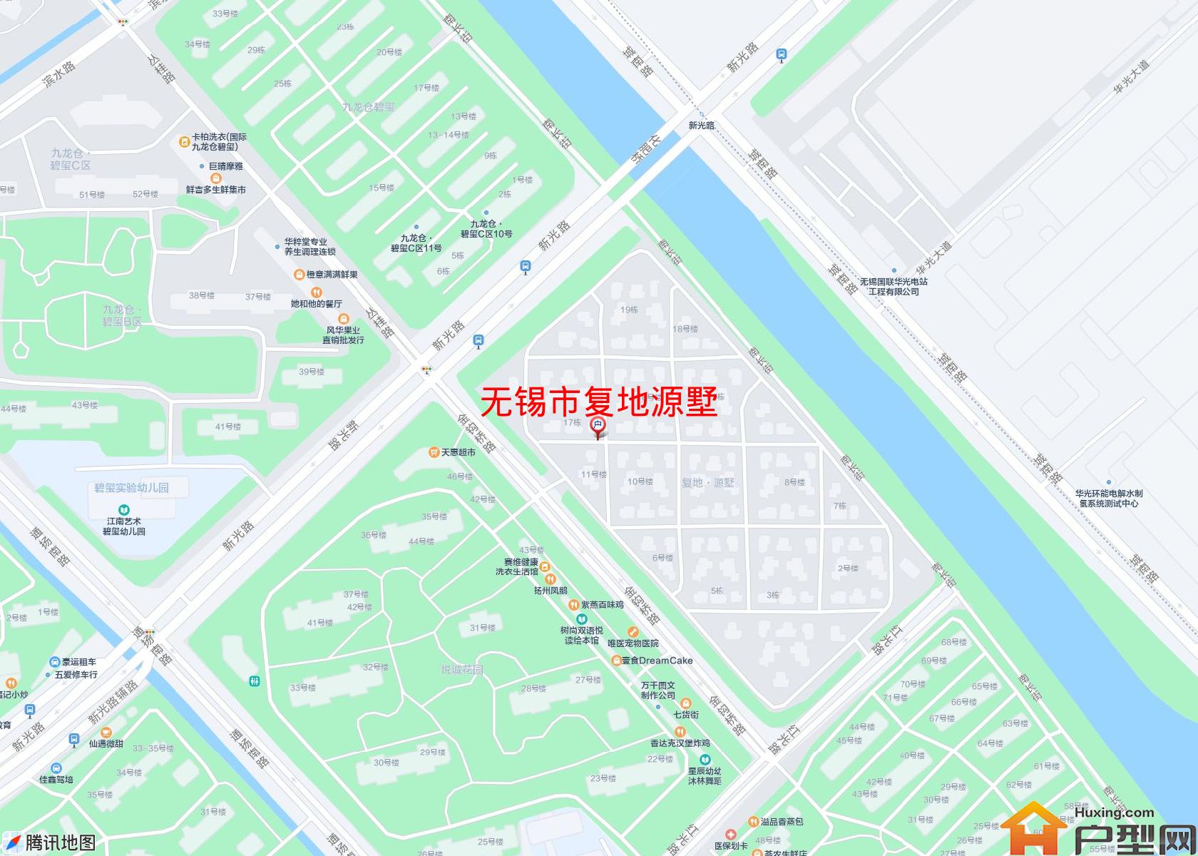 复地源墅小区 - 户型网