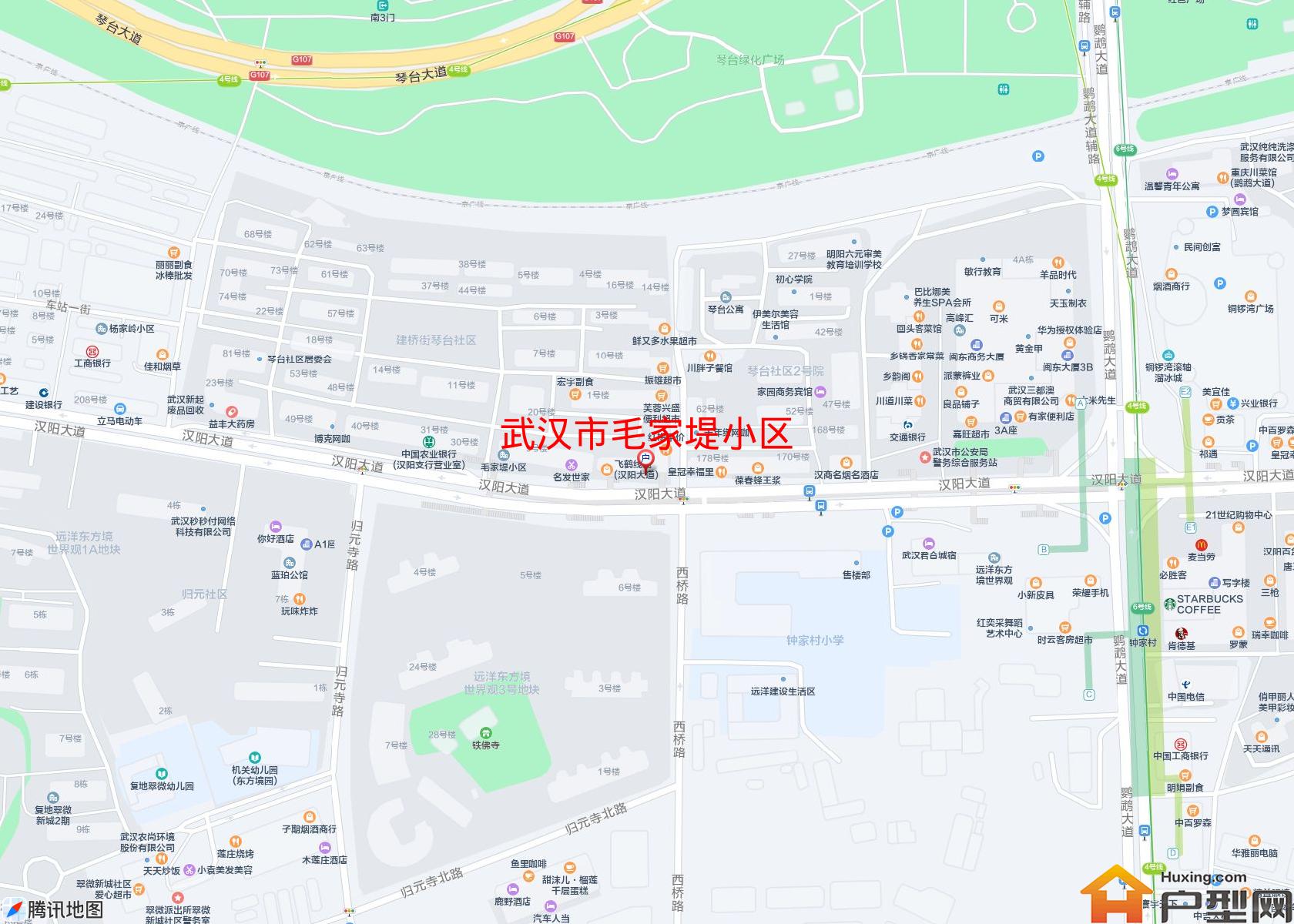 毛家堤小区小区 - 户型网