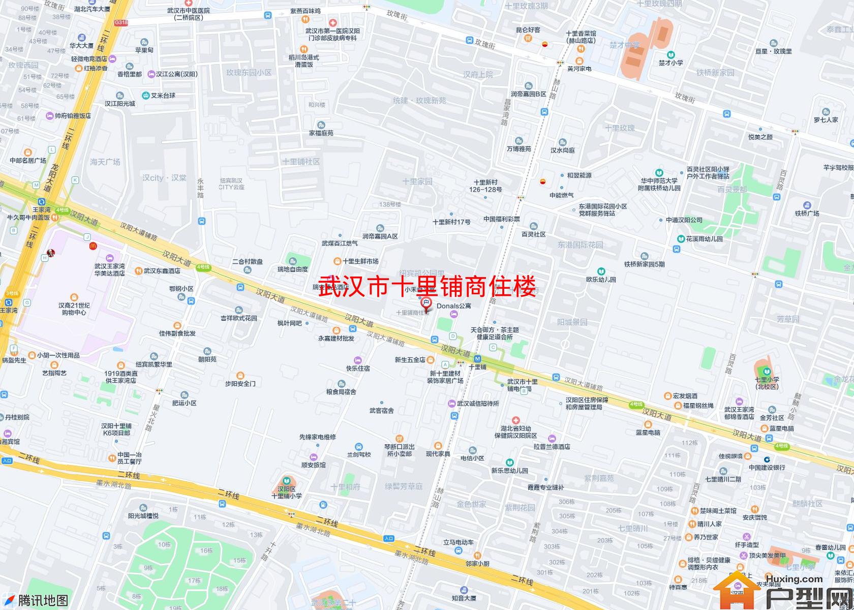 十里铺商住楼小区 - 户型网