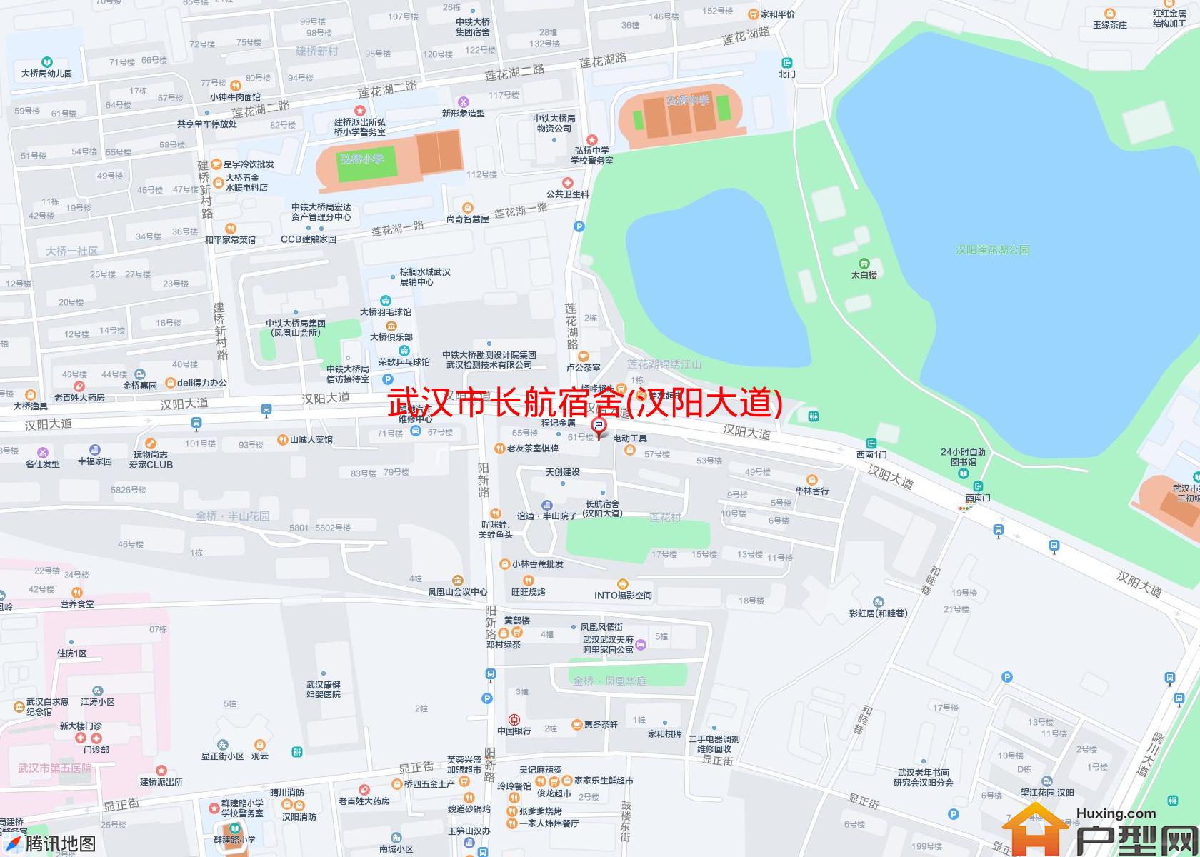 长航宿舍(汉阳大道)小区 - 户型网