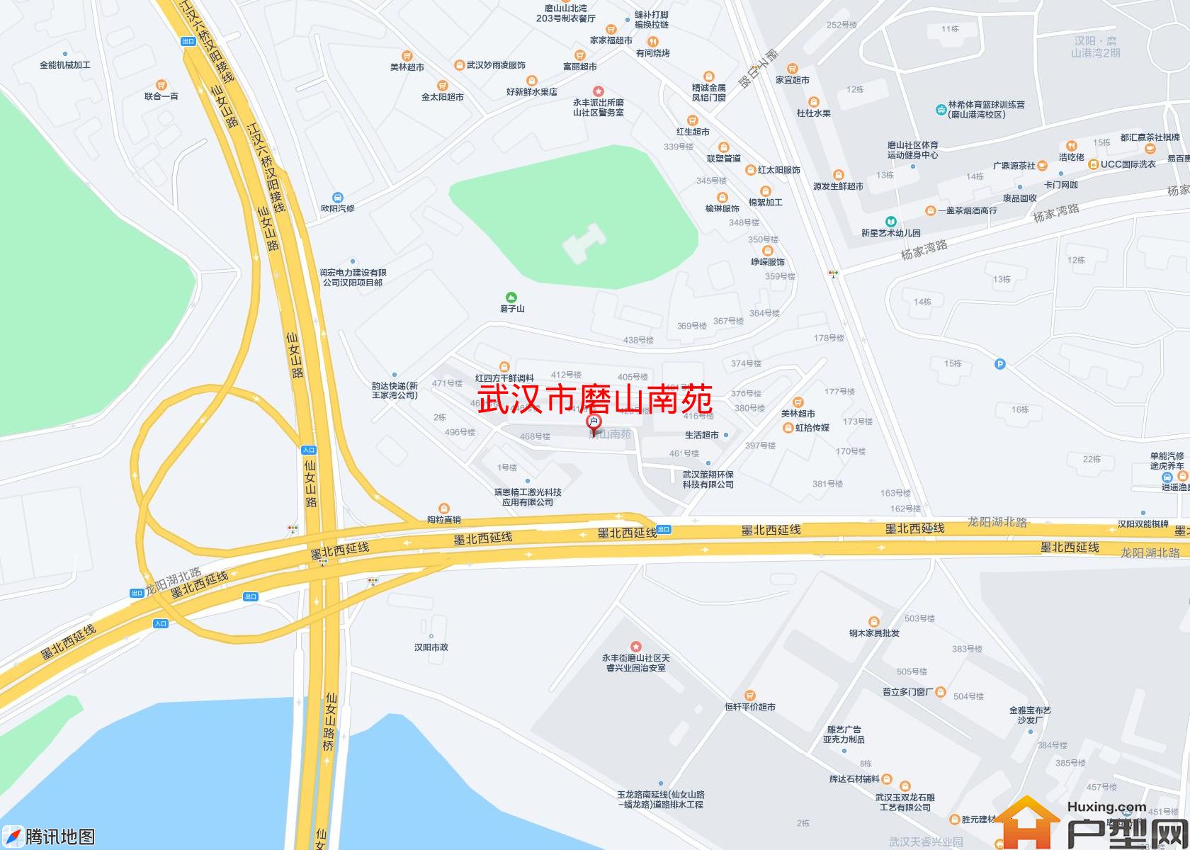 磨山南苑小区 - 户型网