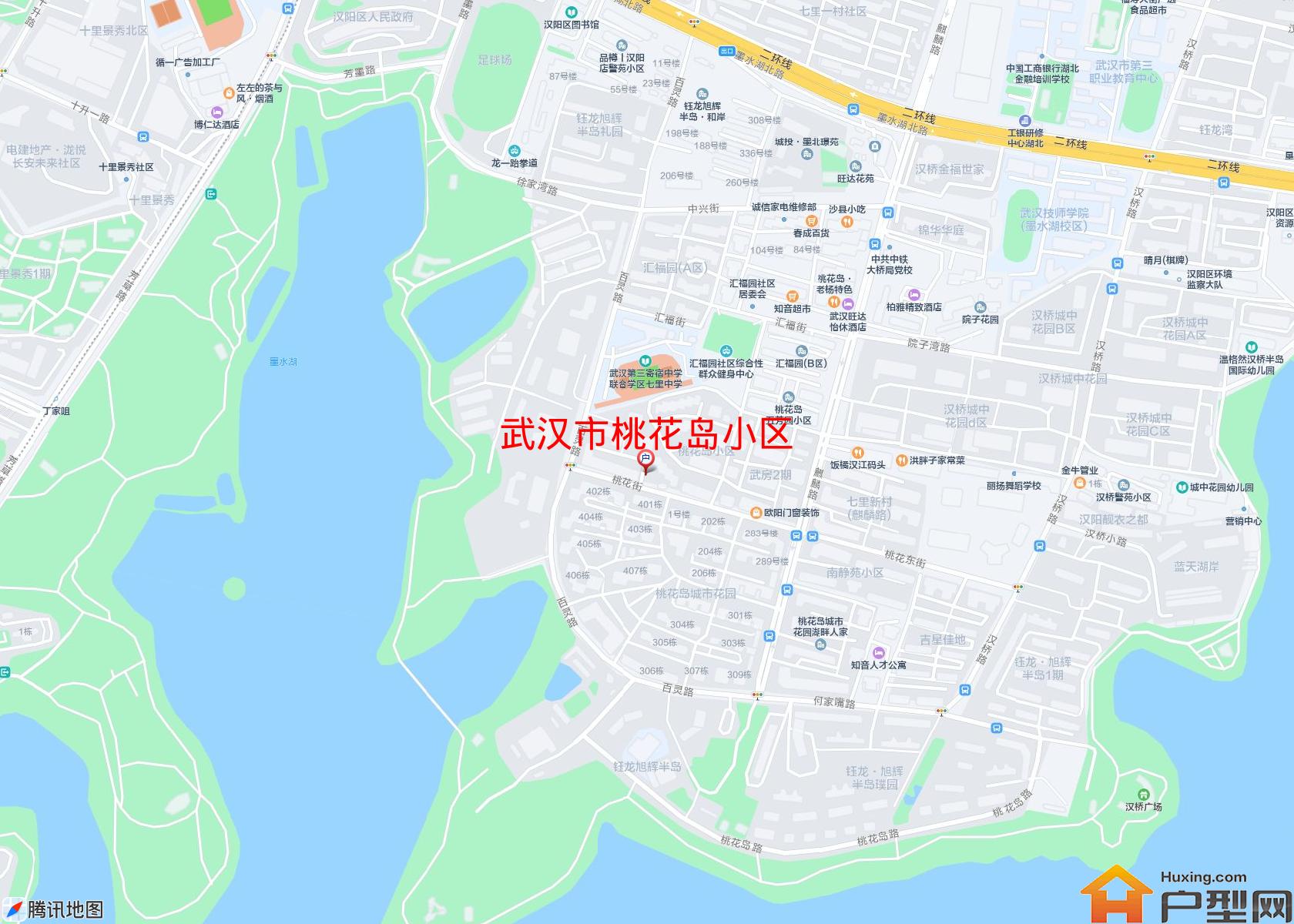 桃花岛小区小区 - 户型网