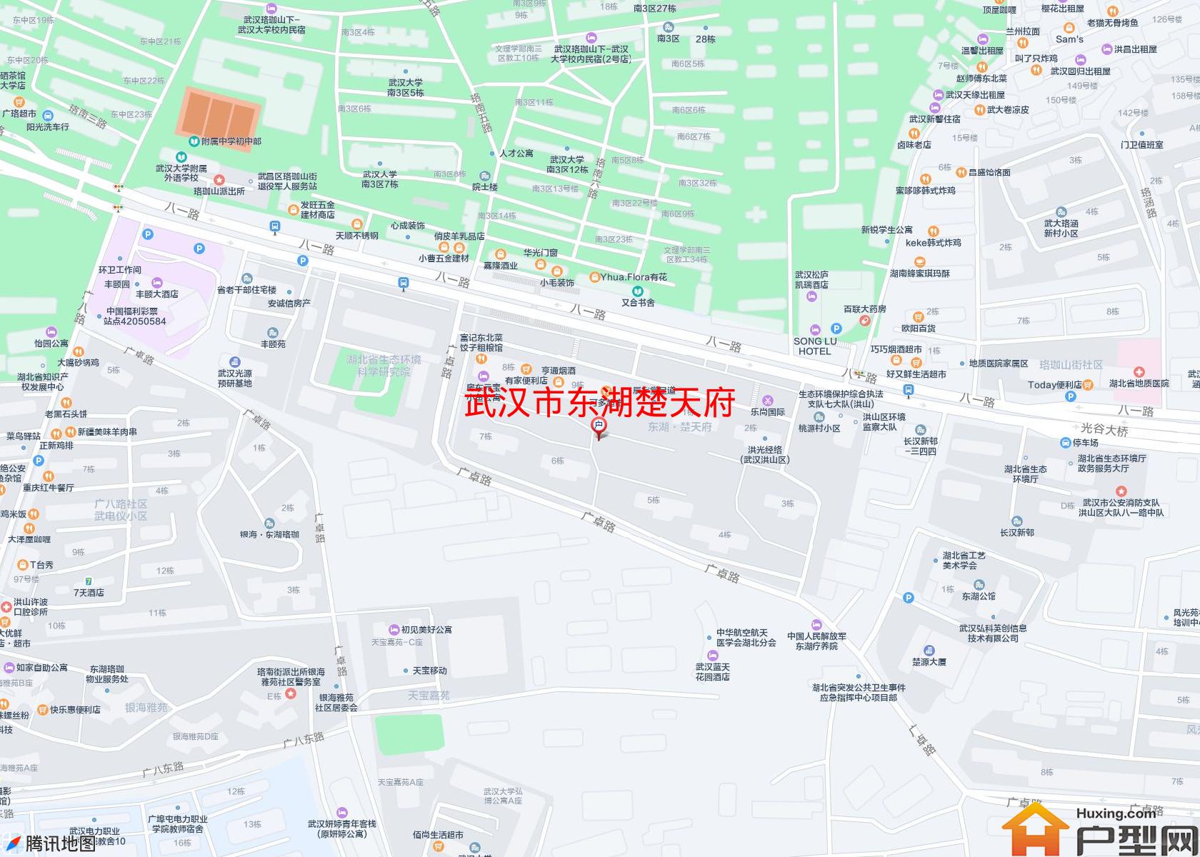 东湖楚天府小区 - 户型网