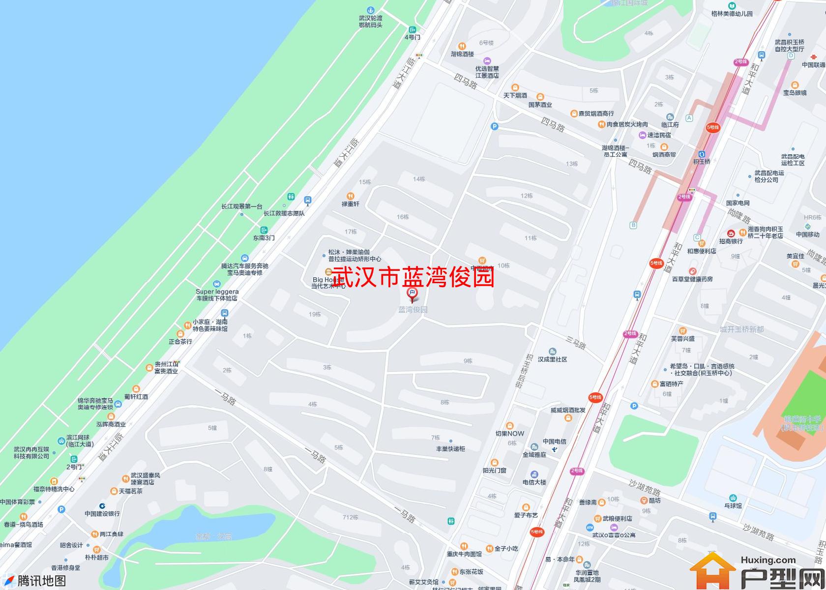 蓝湾俊园小区 - 户型网