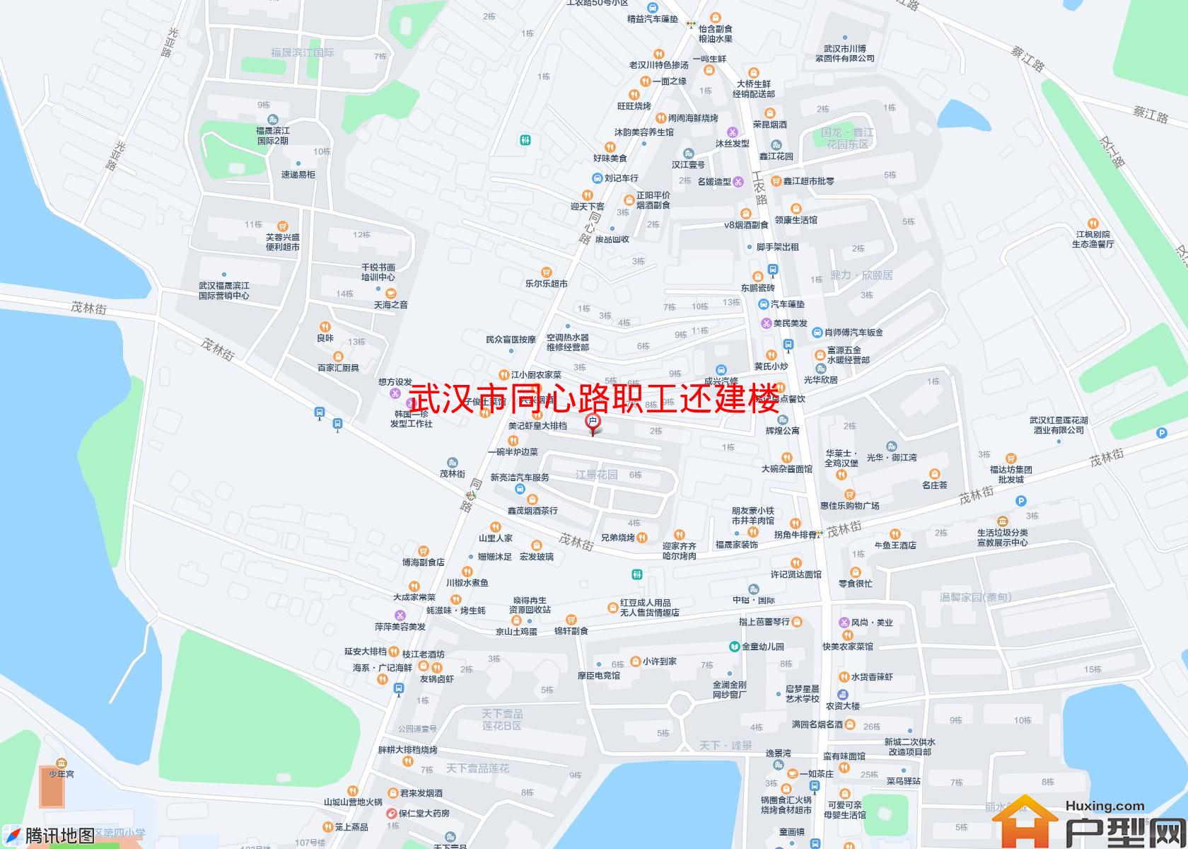 同心路职工还建楼小区 - 户型网