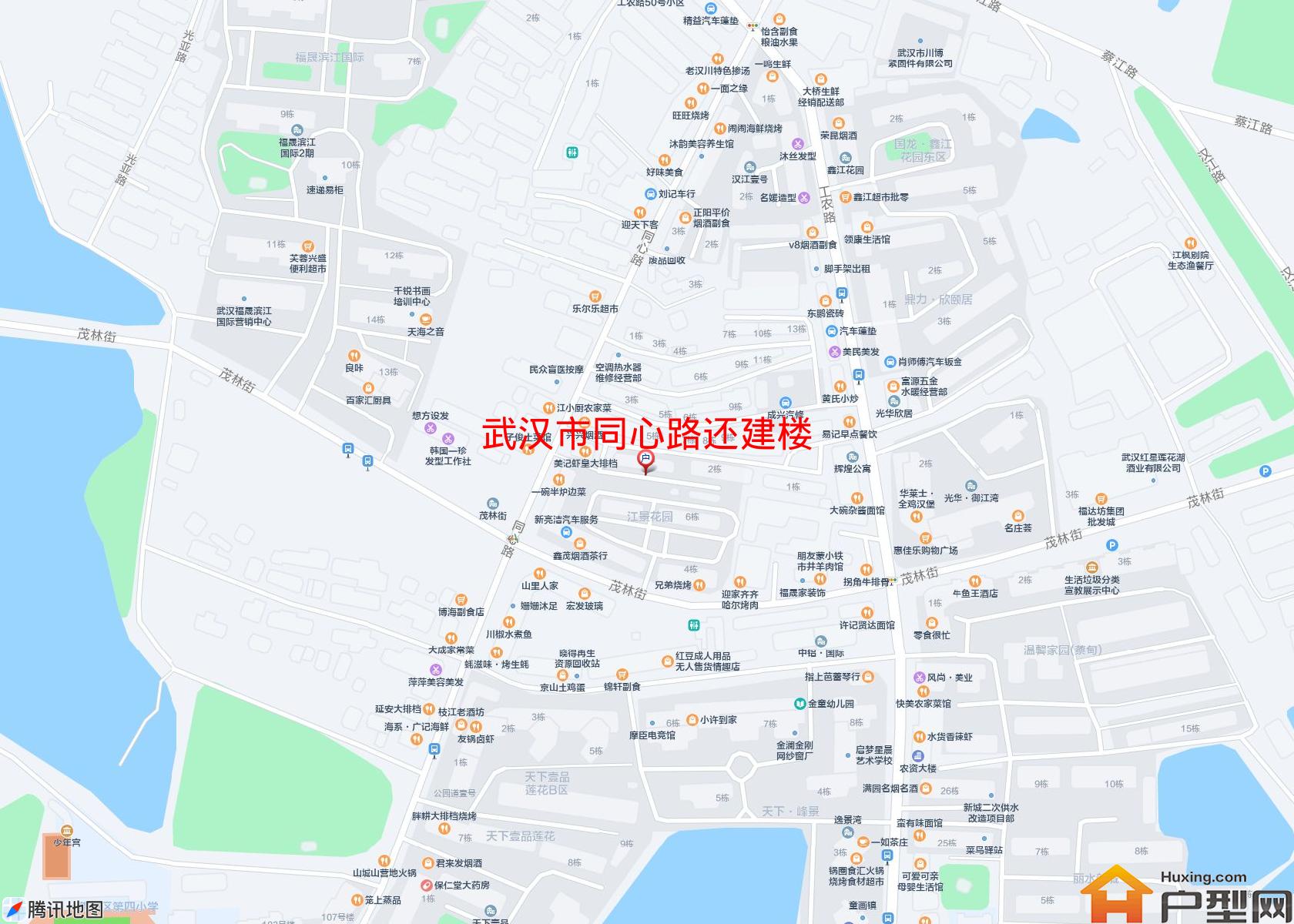 同心路还建楼小区 - 户型网