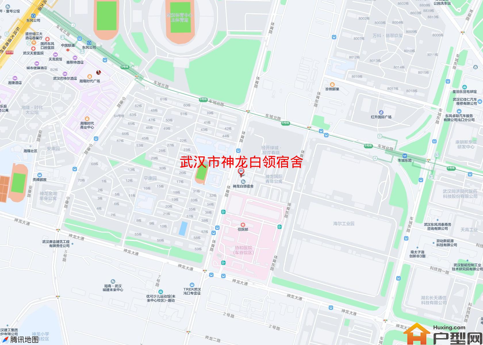 神龙白领宿舍小区 - 户型网