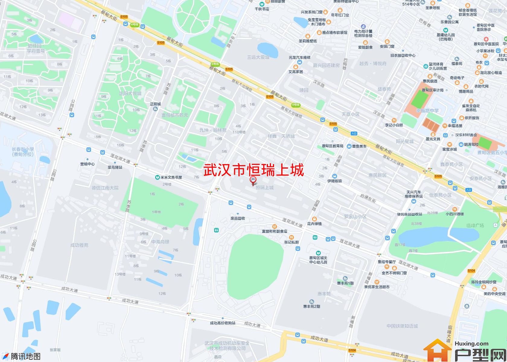 恒瑞上城小区 - 户型网