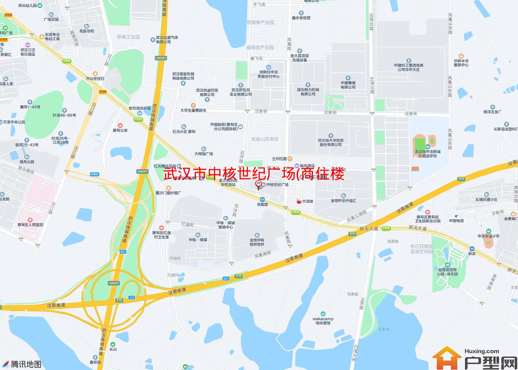 中核世纪广场(商住楼)小区 - 户型网