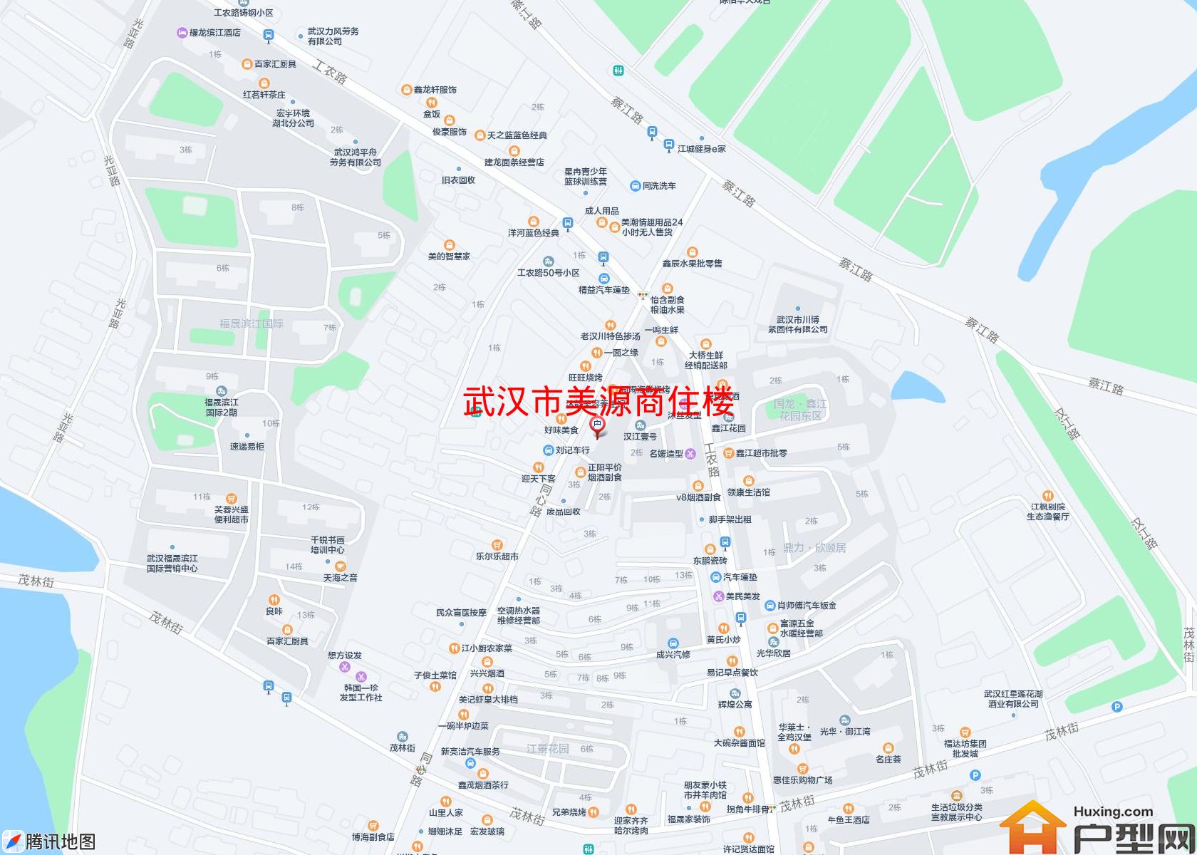 美源商住楼小区 - 户型网