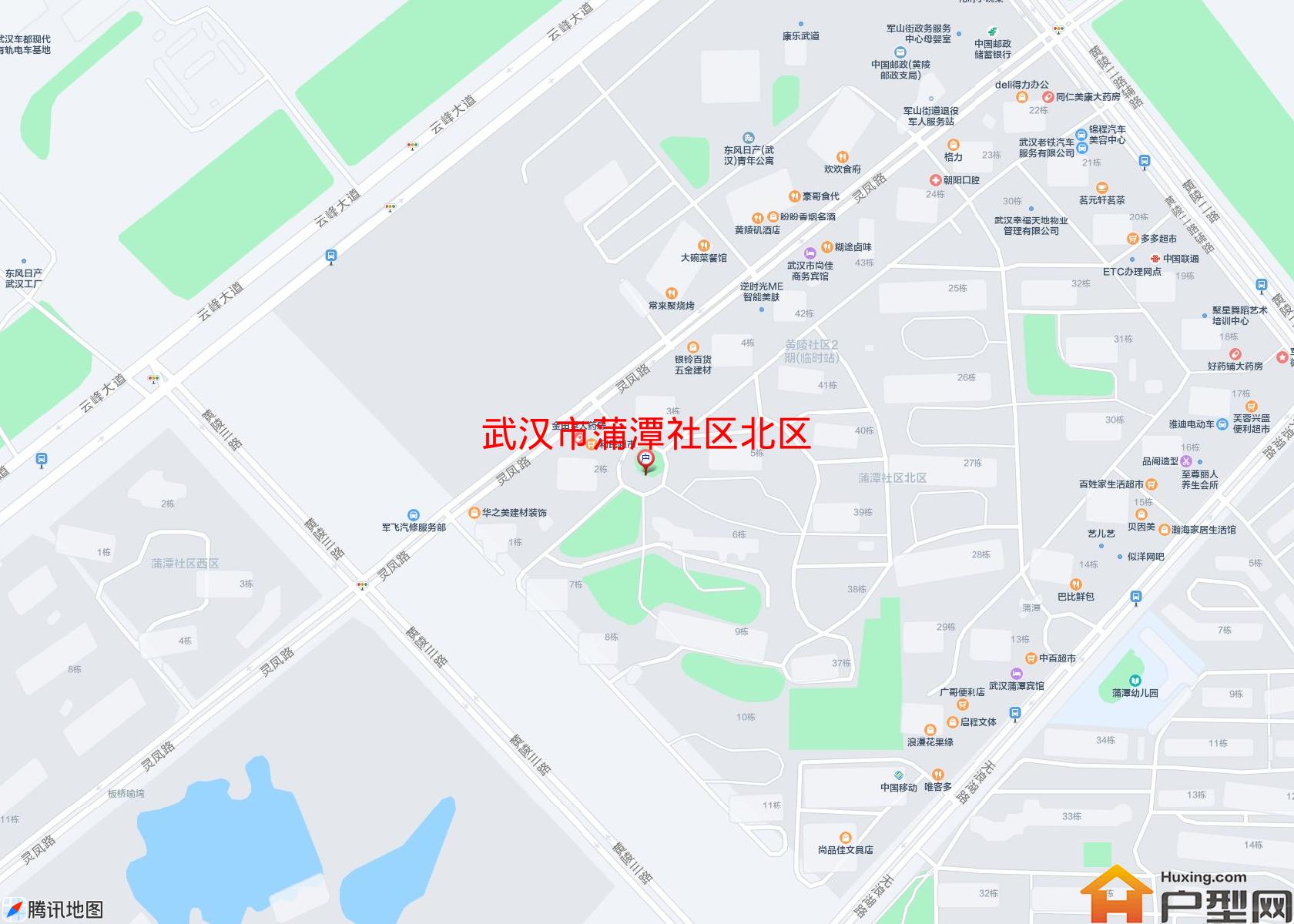 蒲潭社区北区小区 - 户型网