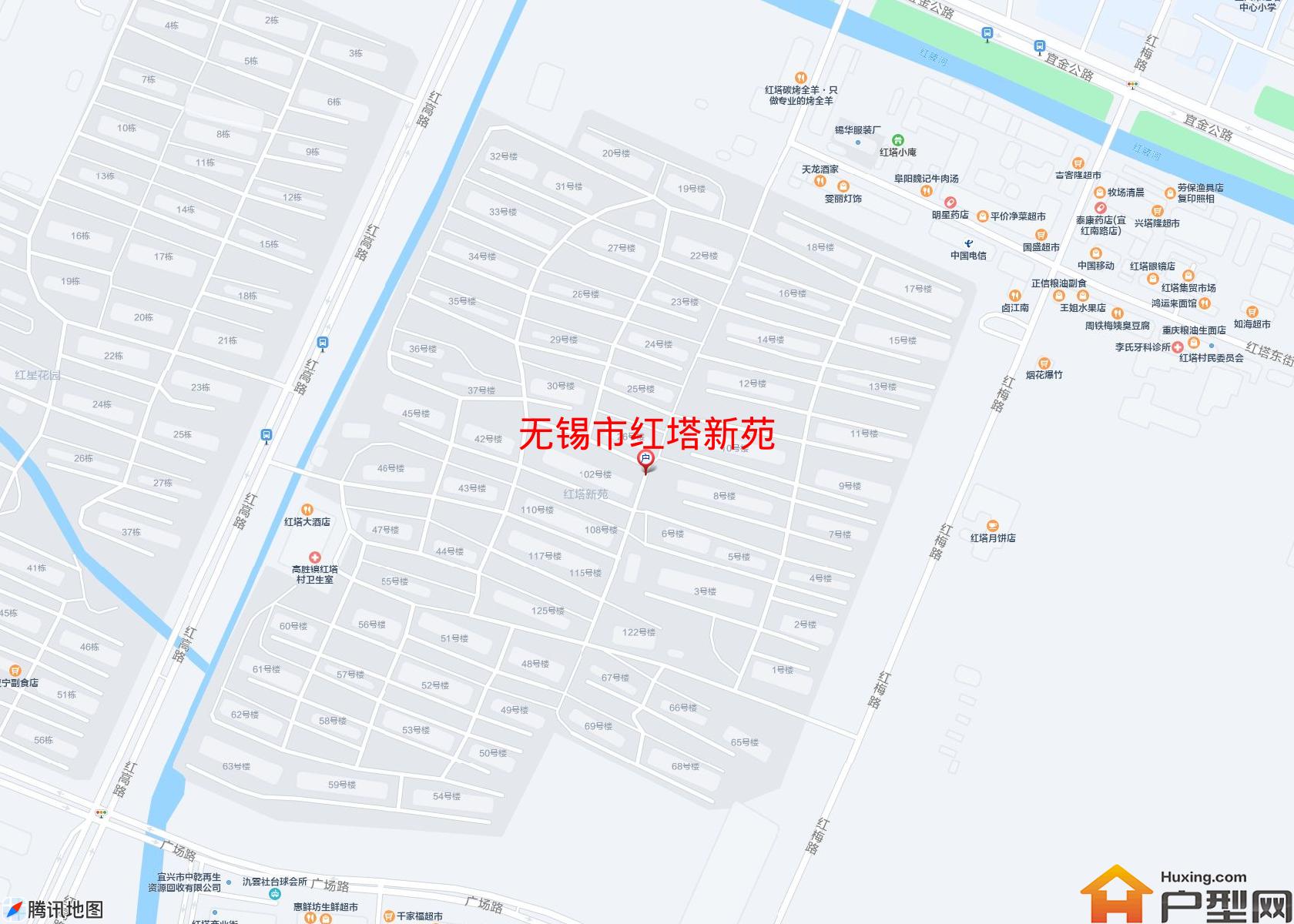 红塔新苑小区 - 户型网