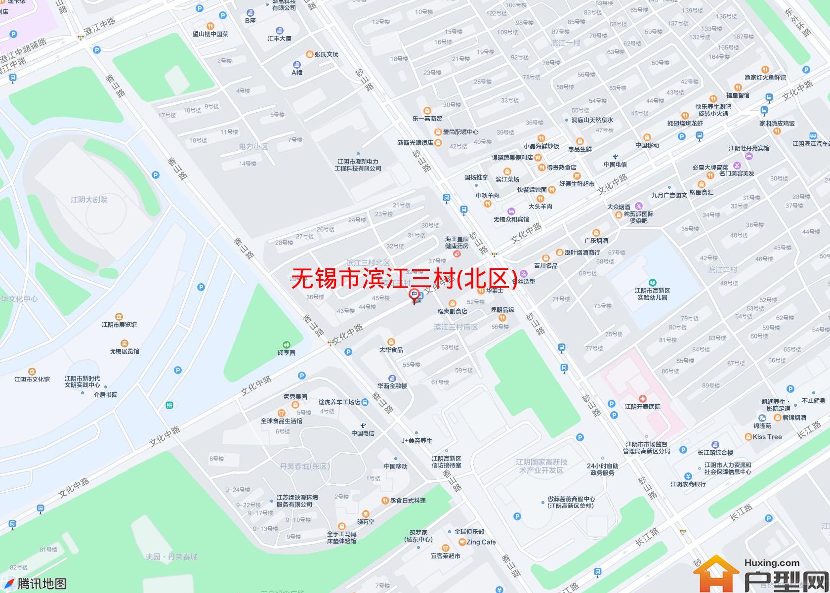 滨江三村(北区)小区 - 户型网