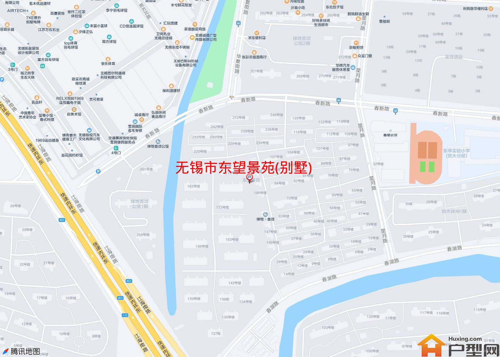 东望景苑(别墅)小区 - 户型网