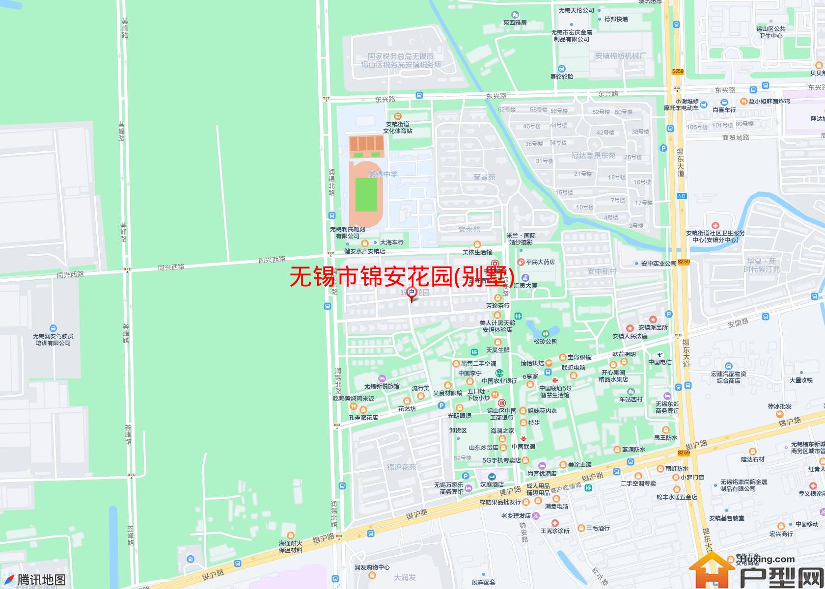 锦安花园(别墅)小区 - 户型网