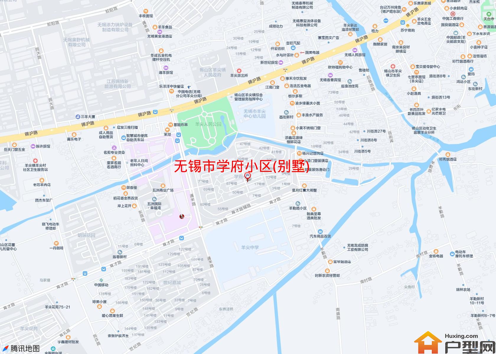 学府小区(别墅)小区 - 户型网