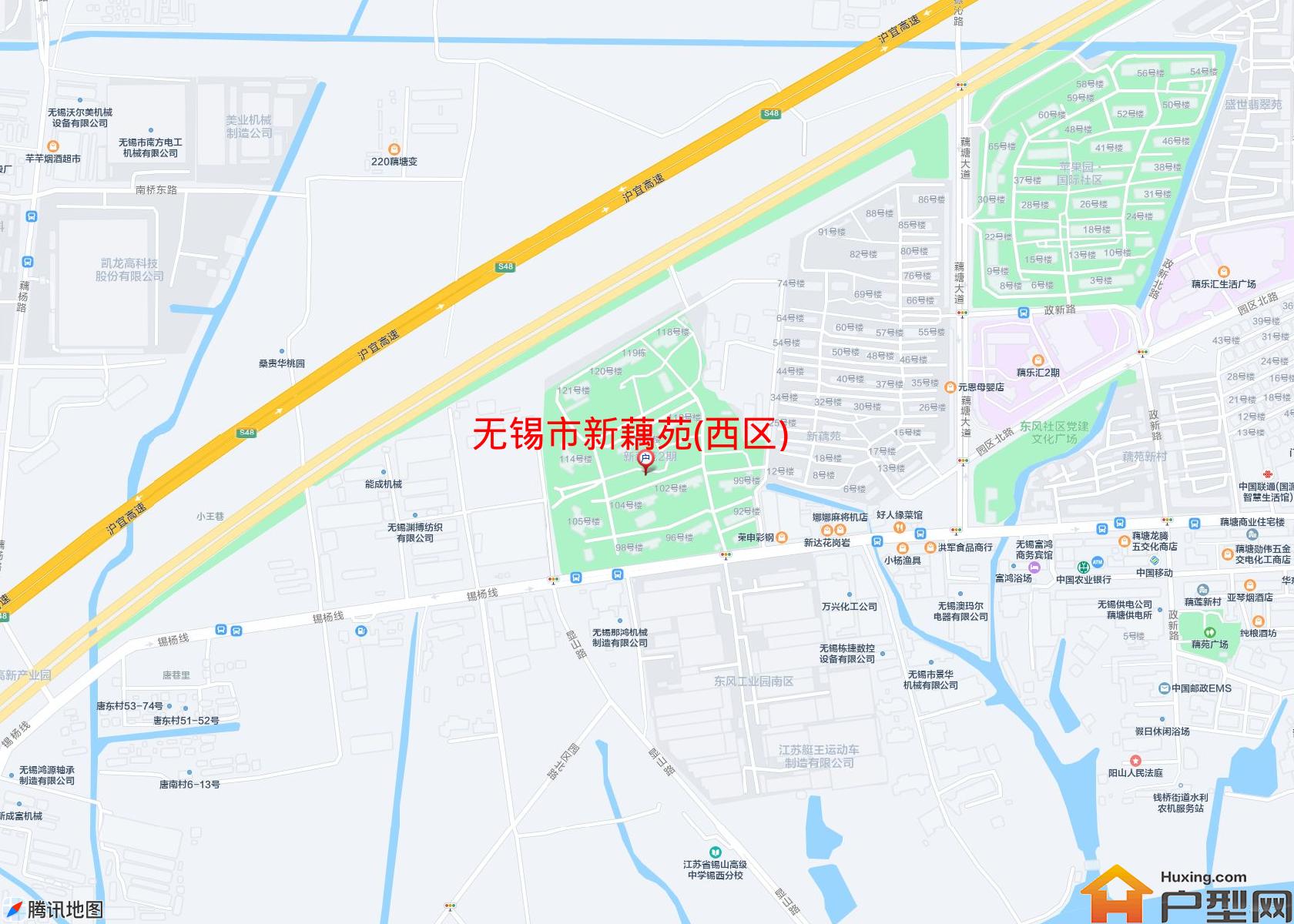 新藕苑(西区)小区 - 户型网