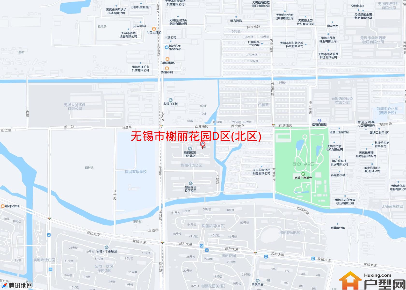 榭丽花园D区(北区)小区 - 户型网