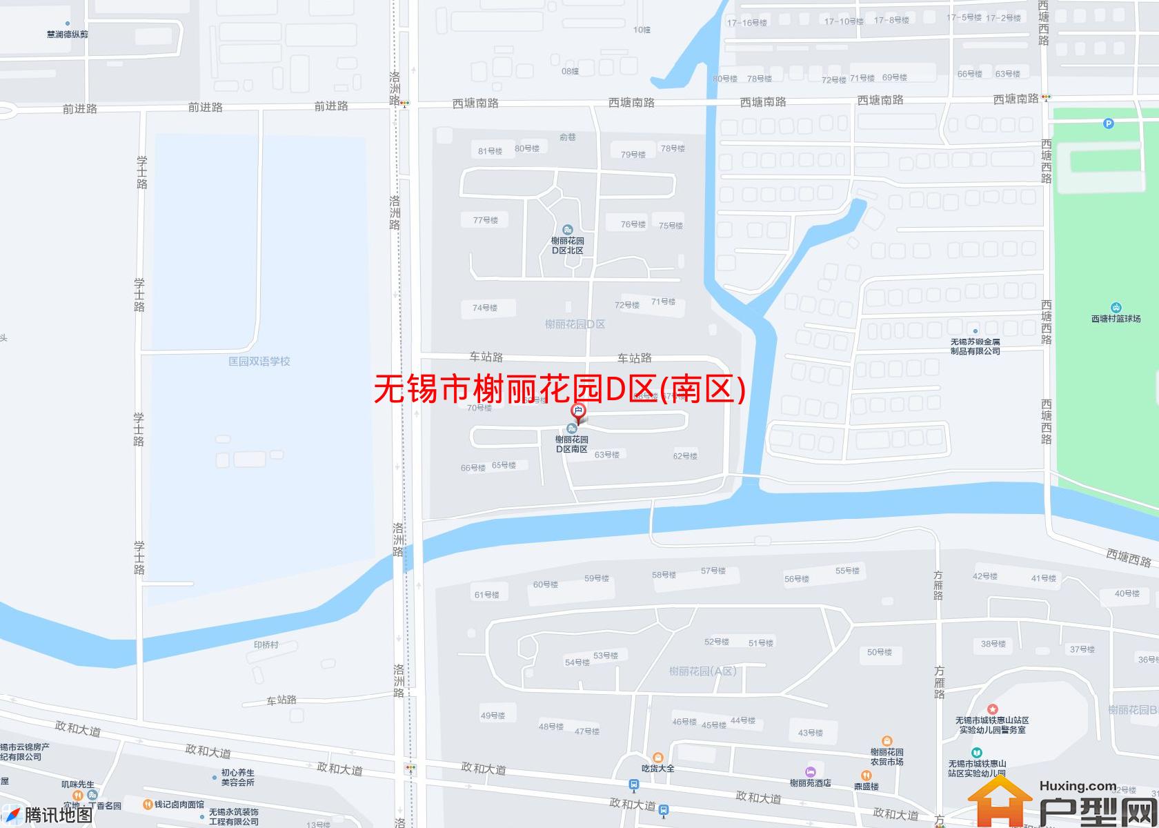 榭丽花园D区(南区)小区 - 户型网