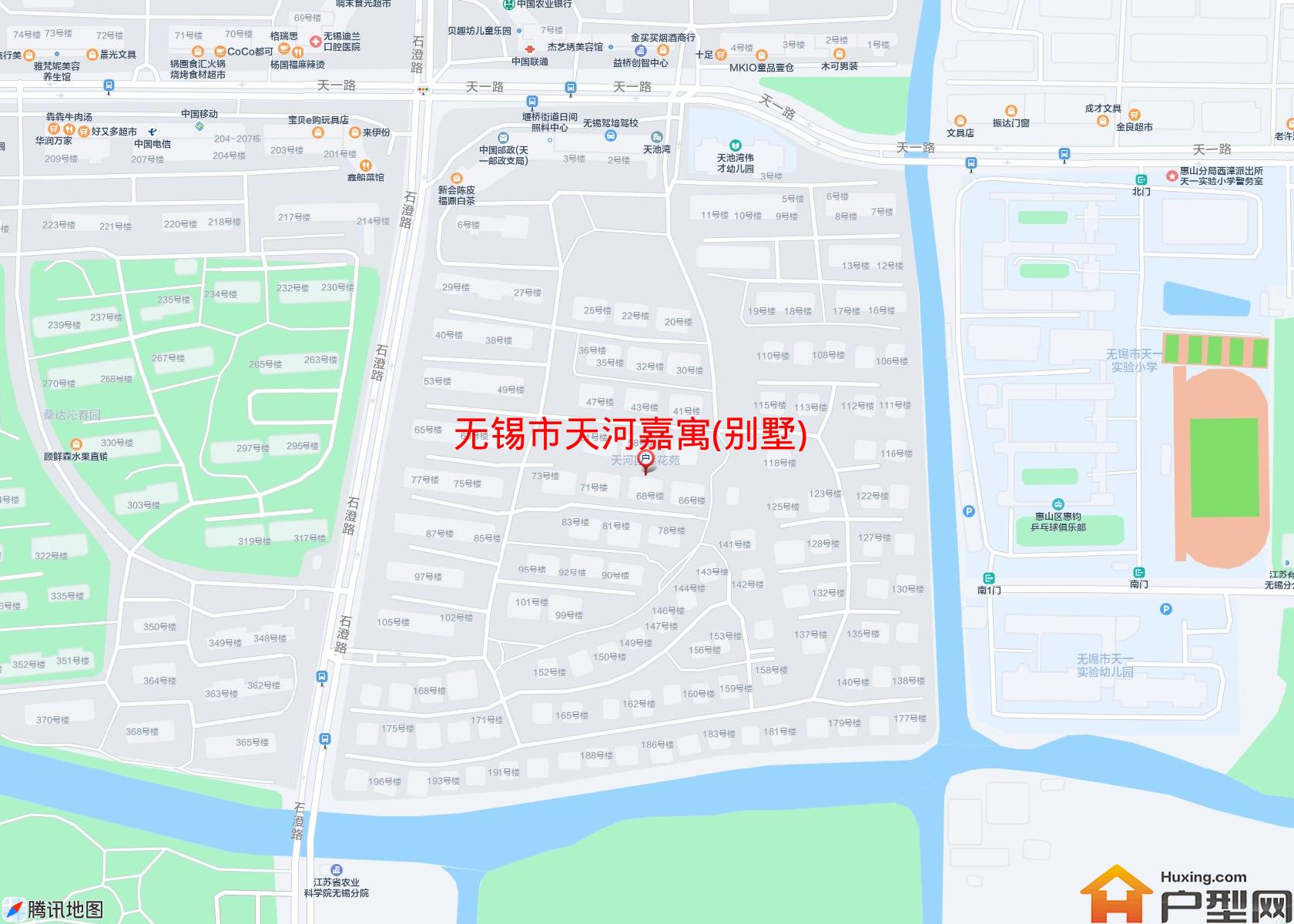 天河嘉寓(别墅)小区 - 户型网