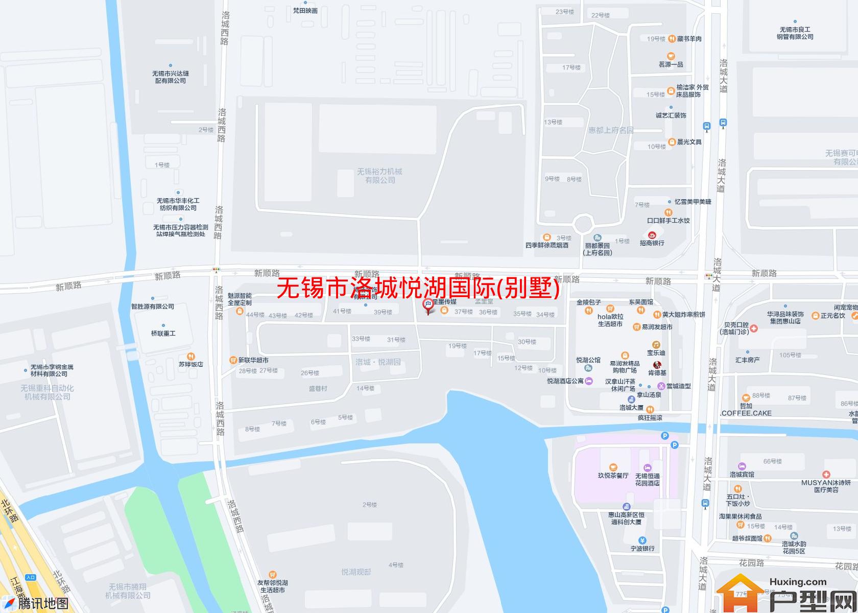 洛城悦湖国际(别墅)小区 - 户型网