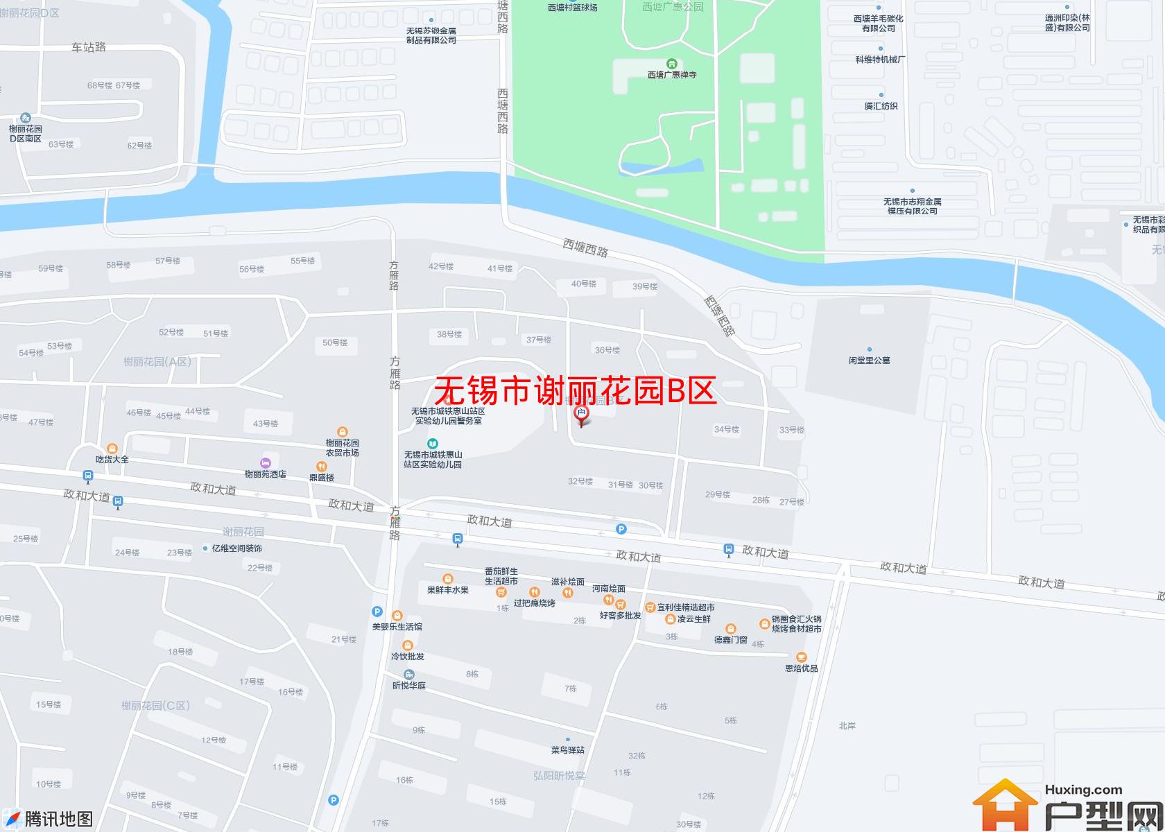 谢丽花园B区小区 - 户型网