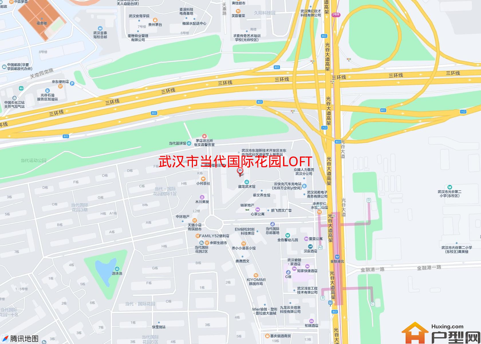 当代国际花园LOFT公寓小区 - 户型网