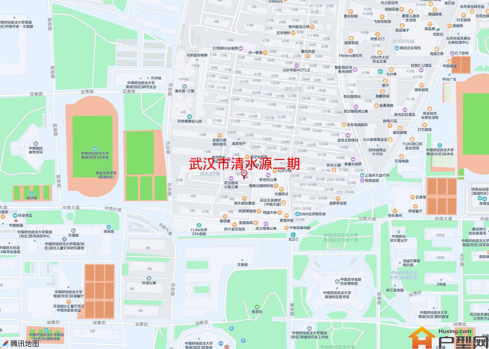 清水源二期小区 - 户型网